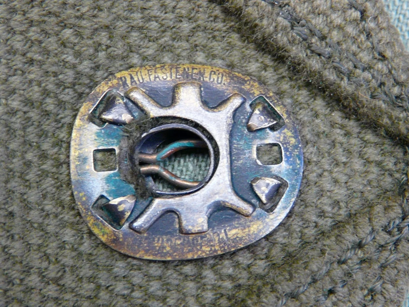 ミリタリーショップ 南国百貨店.COM|沖縄 古いマガジンポーチ ダブル [Z C-1096] - 古いマガジンポーチ 記録写真7