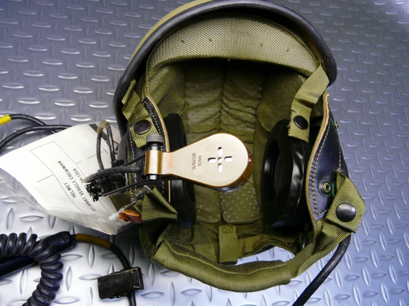 ミリタリーショップ 南国百貨店.COM|沖縄 HELMET COMBAT VEHICLE CREWMAN MODEL D 記録写真6