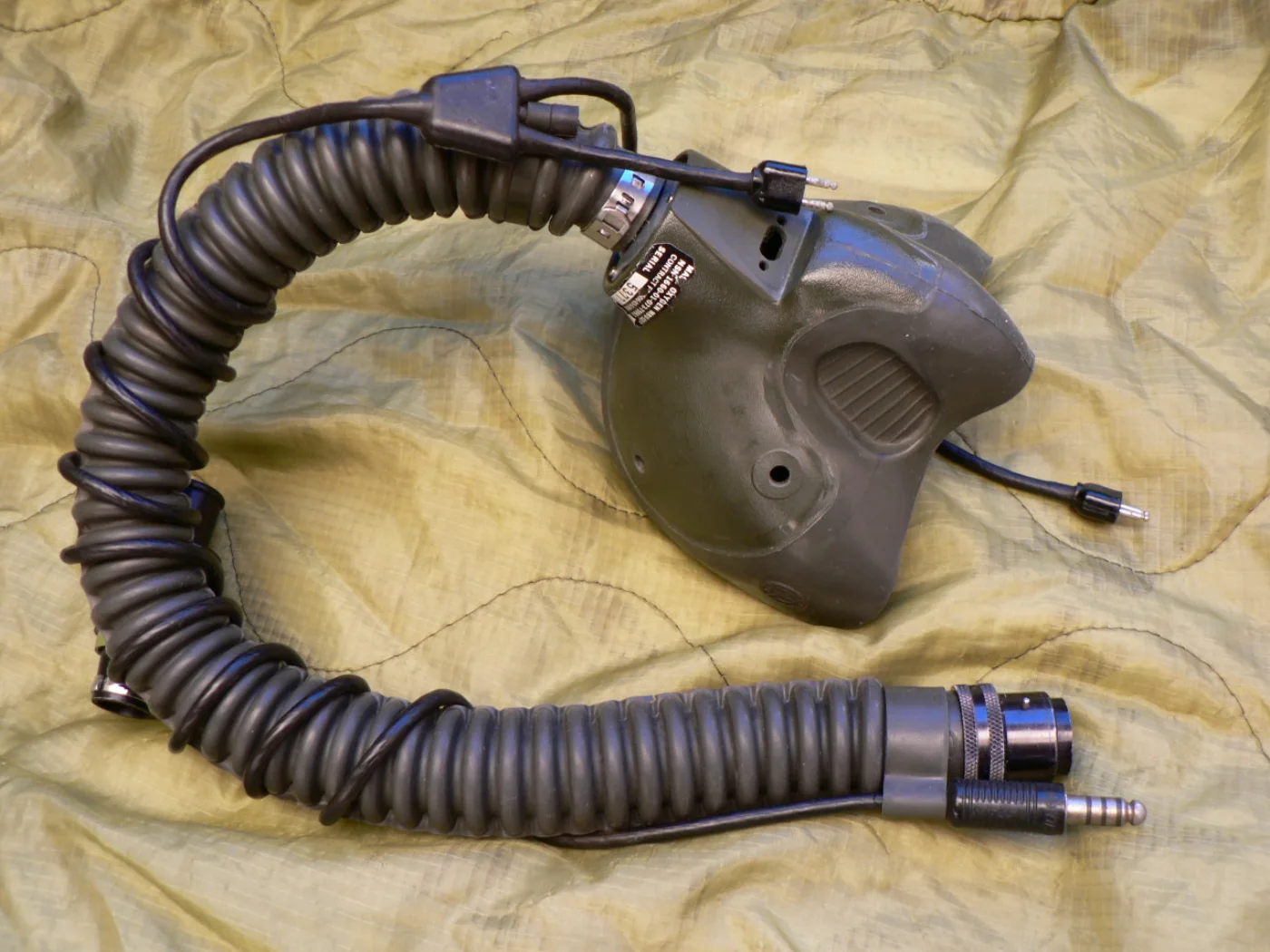ミリタリーショップ 南国百貨店.COM|沖縄 フライトヘルメット用酸素マスク MBU-12/P [I-304] - フラ 記録写真2