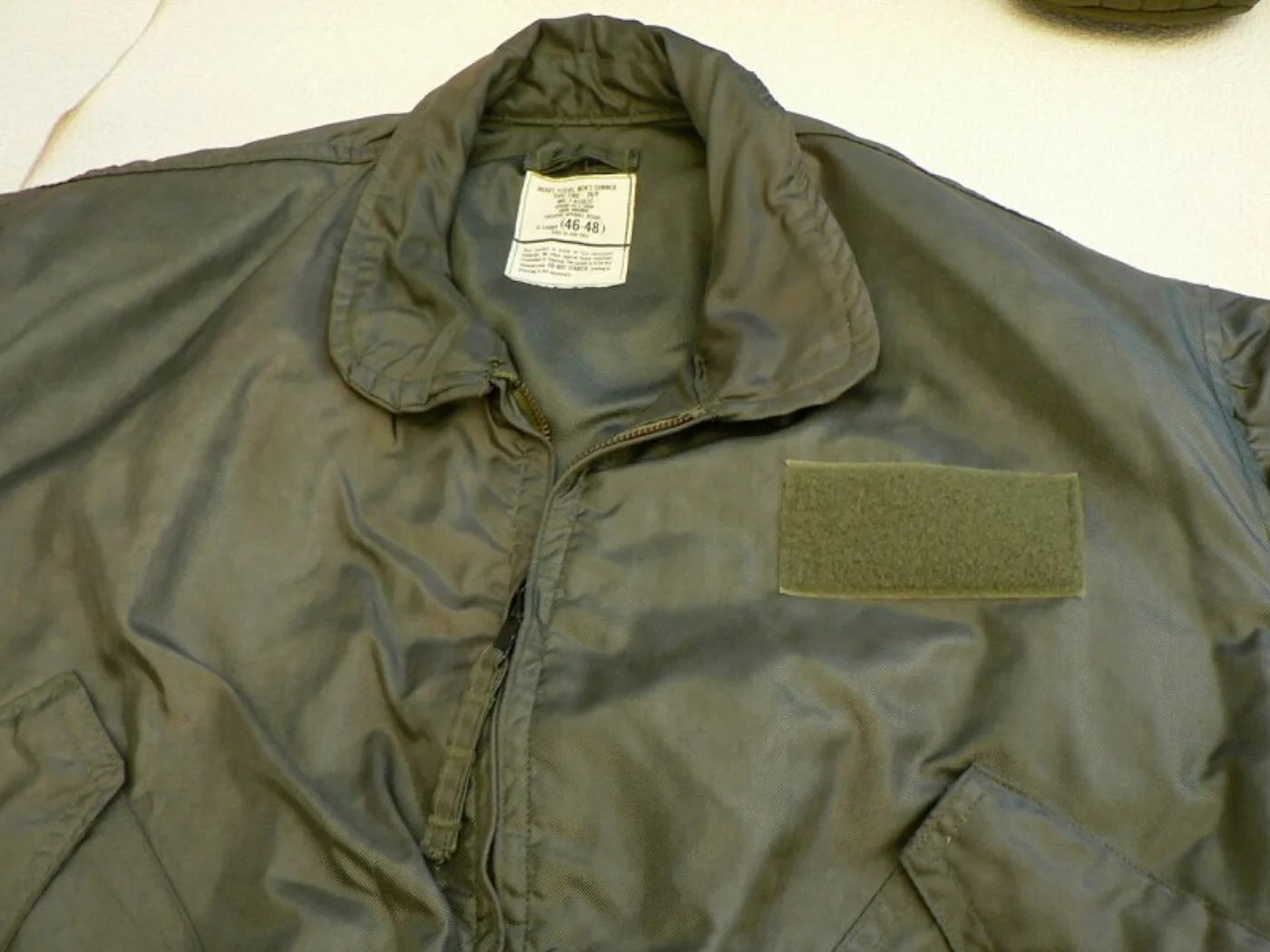 ミリタリーショップ 南国百貨店.COM|沖縄 CWU-36/P JACKET FLYERS MENS SUMMER フラ 記録写真4