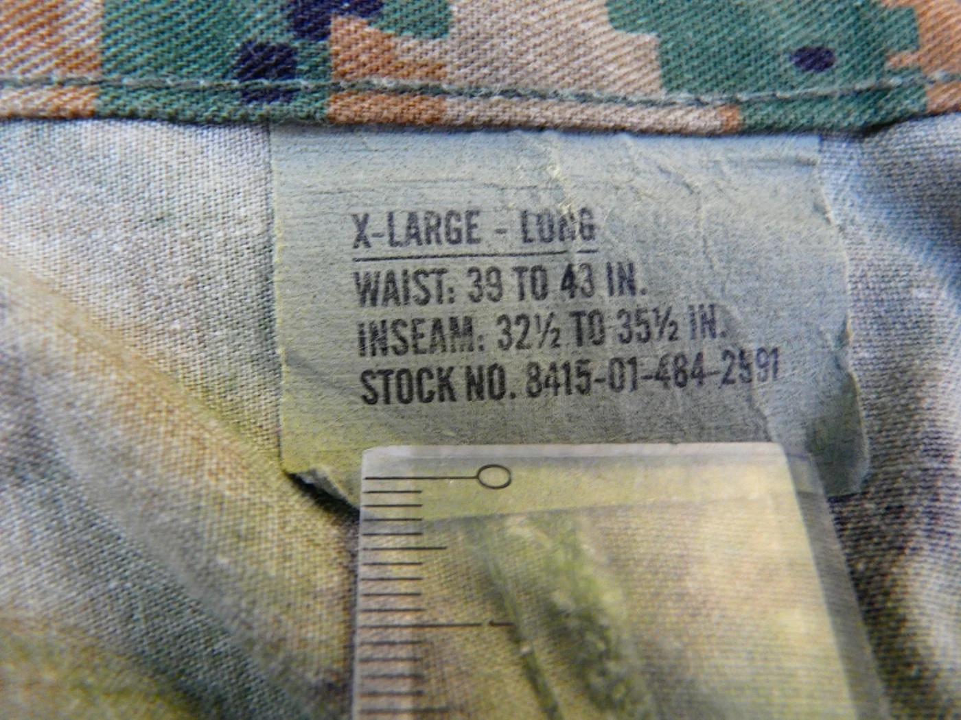 ミリタリーショップ 南国百貨店.COM|沖縄 マーパット パンツ ウッドランド XL-L [Z-1186] - マーパッ 記録写真2
