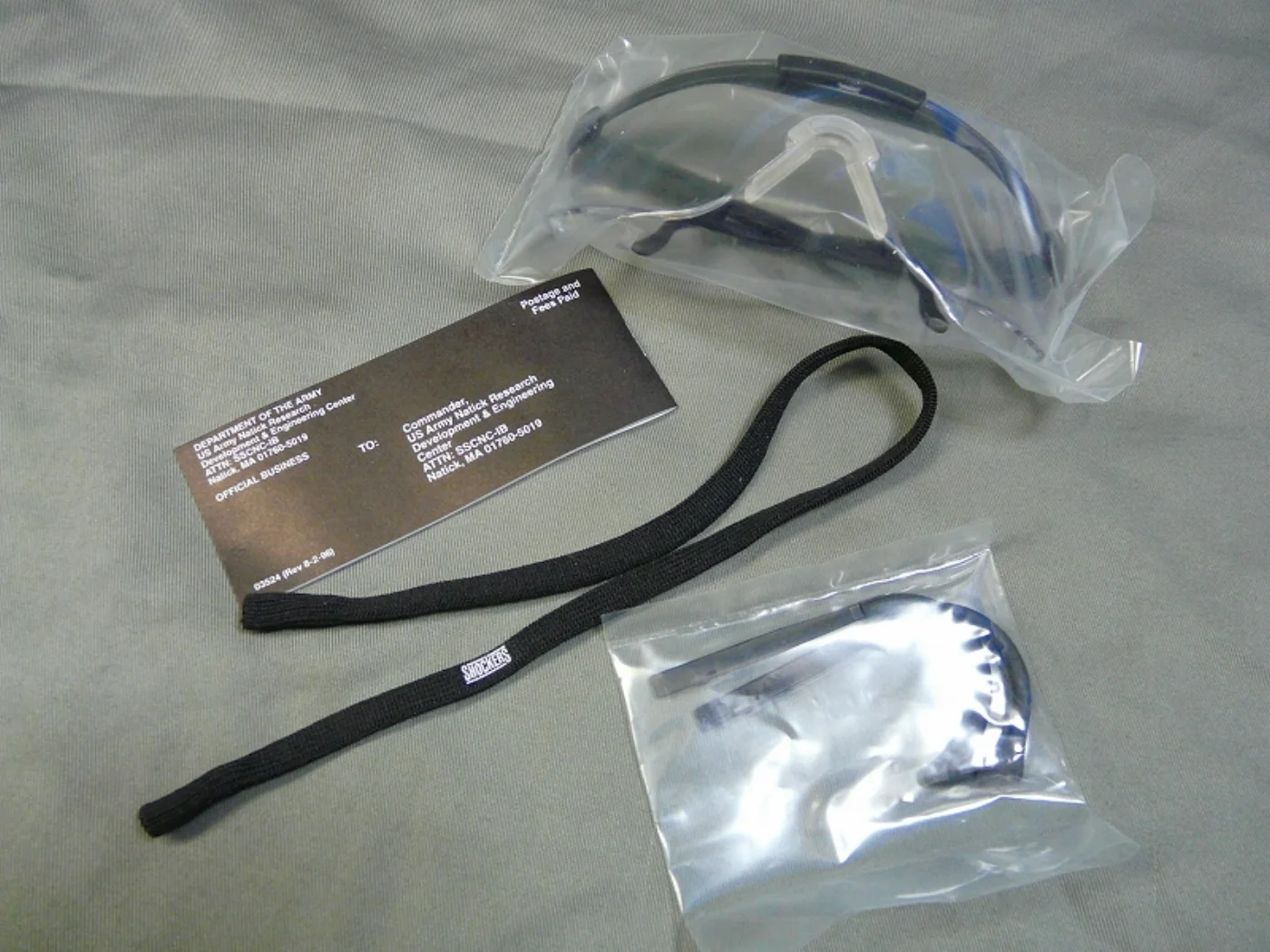 ミリタリーショップ 南国百貨店.COM|沖縄 バリスティックゴーグル 新品 SPO100-96 L [P-065] - 記録写真4