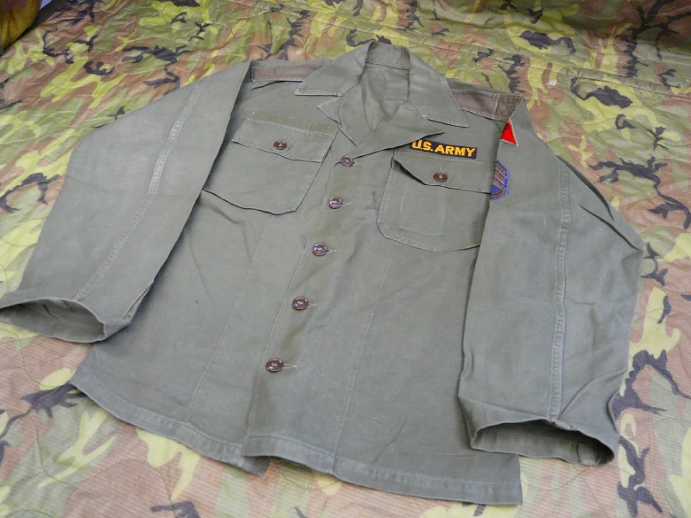 ミリタリーショップ 南国百貨店.COM|沖縄 U.S.ARMY ジャケット [G-770] - U.S.ARMY 記録写真2