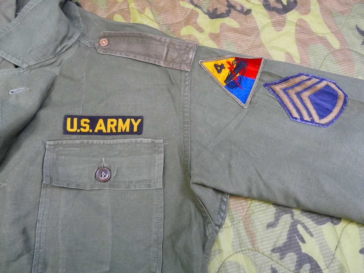 ミリタリーショップ 南国百貨店.COM|沖縄 U.S.ARMY ジャケット [G-770] - U.S.ARMY 記録写真4