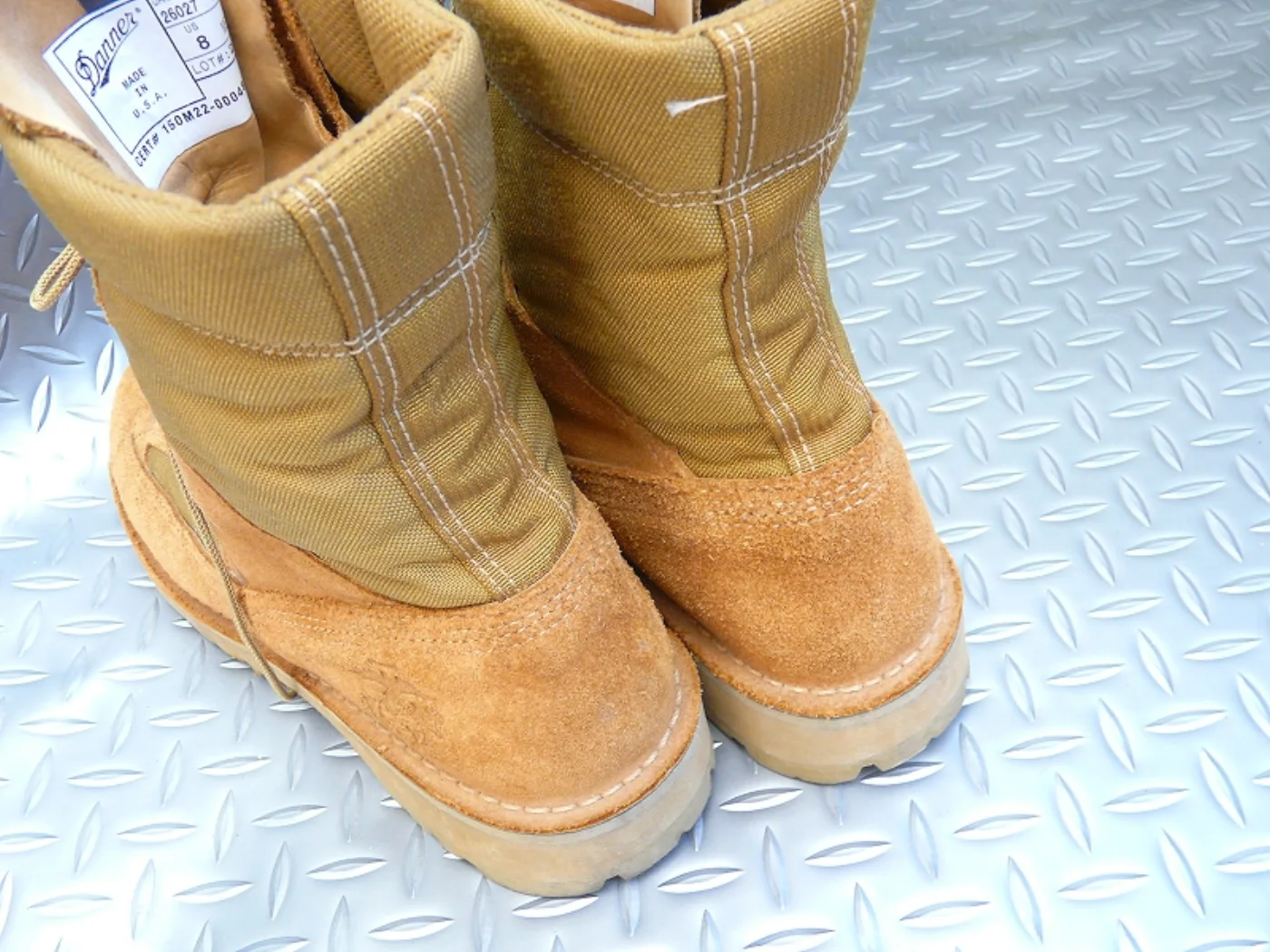 ミリタリーショップ 南国百貨店.COM|沖縄 Danner デザートブーツ 極上品 8 JP26cm [B-967] - 記録写真8