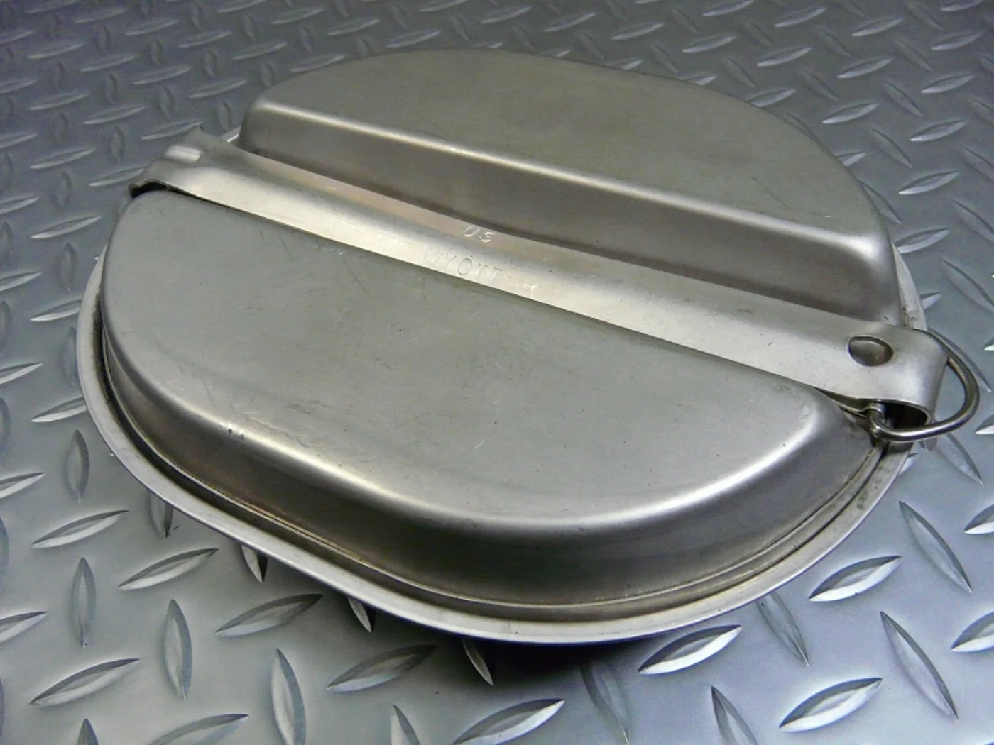 ミリタリーショップ 南国百貨店.COM|沖縄 メスキットパン US WYOTT＋MRE（Cレーション１個） [I-498 記録写真3