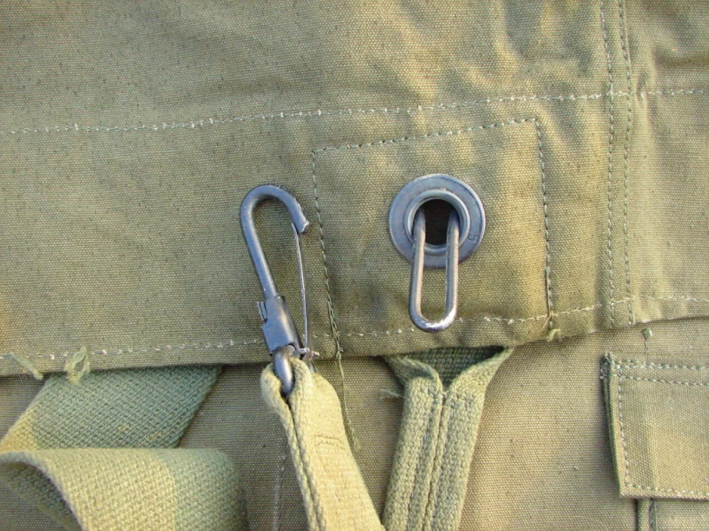 ミリタリーショップ 南国百貨店.COM|沖縄 ダッフルバッグ ナム戦 デッドストック品 [FK-172] - ダッフルバ 記録写真7