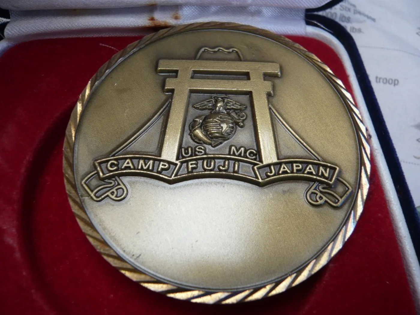 ミリタリーショップ 南国百貨店.COM|沖縄 USMC 記念メダル [D-631] - USMC 記念メダルUNITED 記録写真4