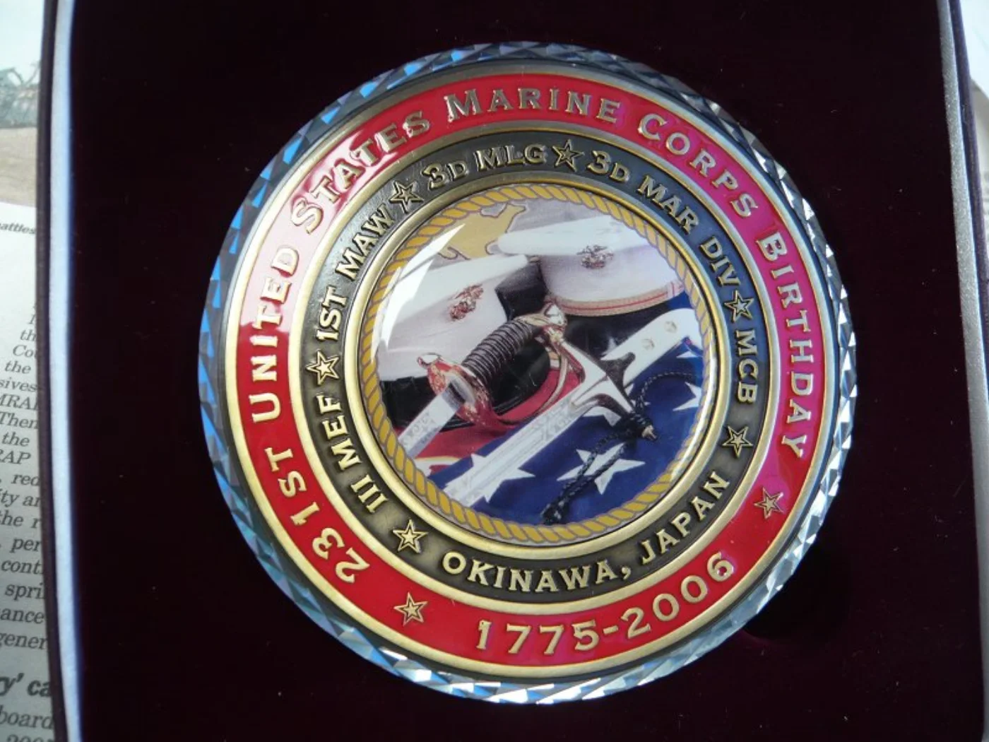 ミリタリーショップ 南国百貨店.COM|沖縄 USMC 231周年記念メダル [D-632] - USMC 231周年記 記録写真3