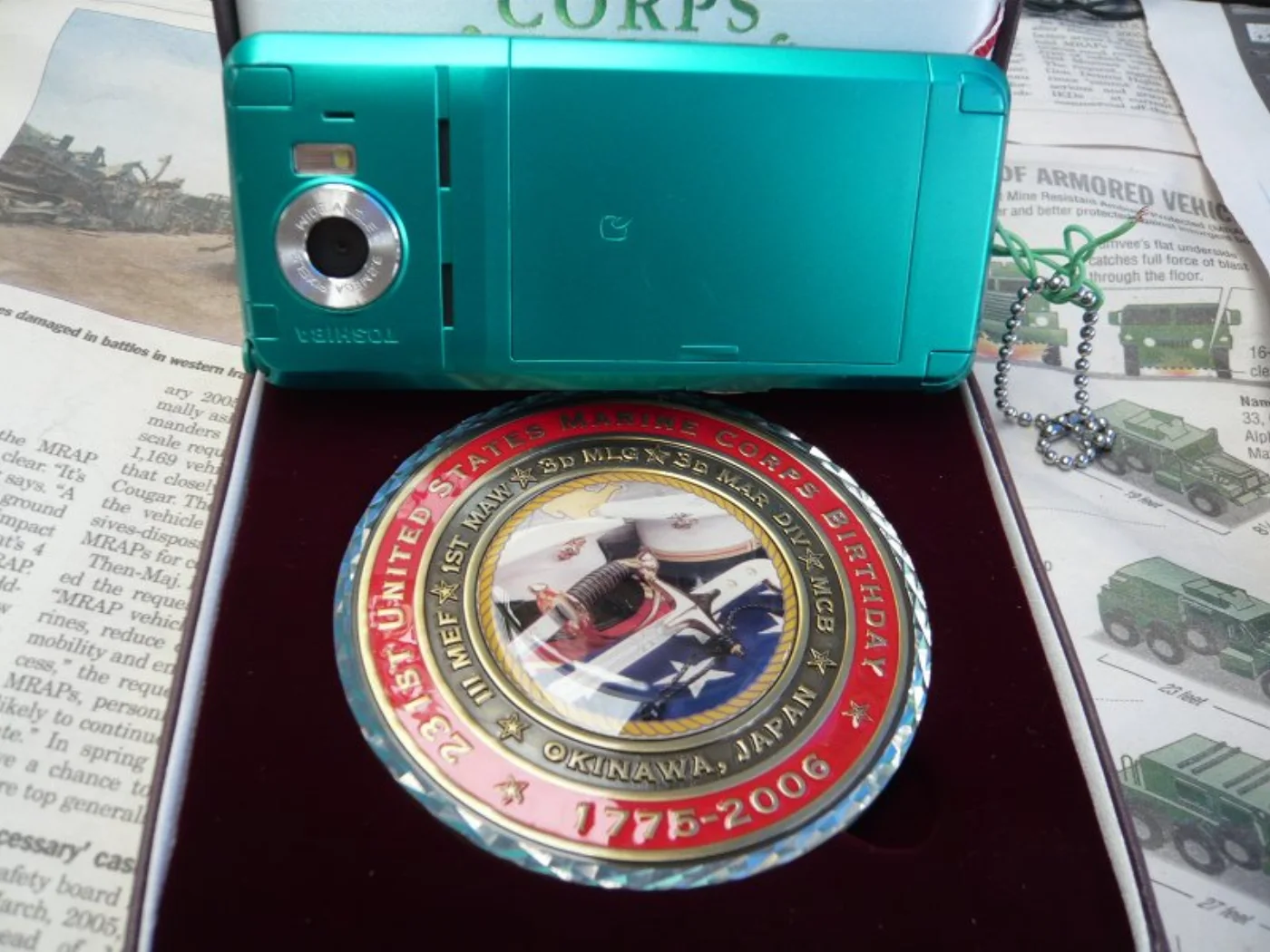 ミリタリーショップ 南国百貨店.COM|沖縄 USMC 231周年記念メダル [D-632] - USMC 231周年記 記録写真4