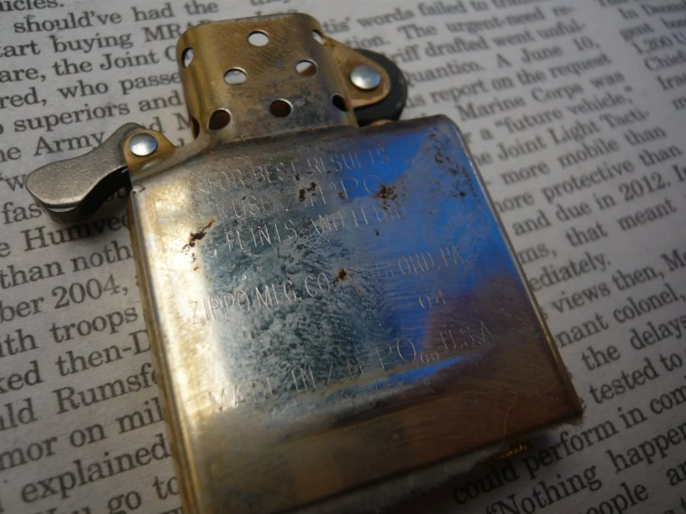 ミリタリーショップ 南国百貨店.COM|沖縄 Zippo MARINES [D-623] - Zippo MARINES 記録写真6