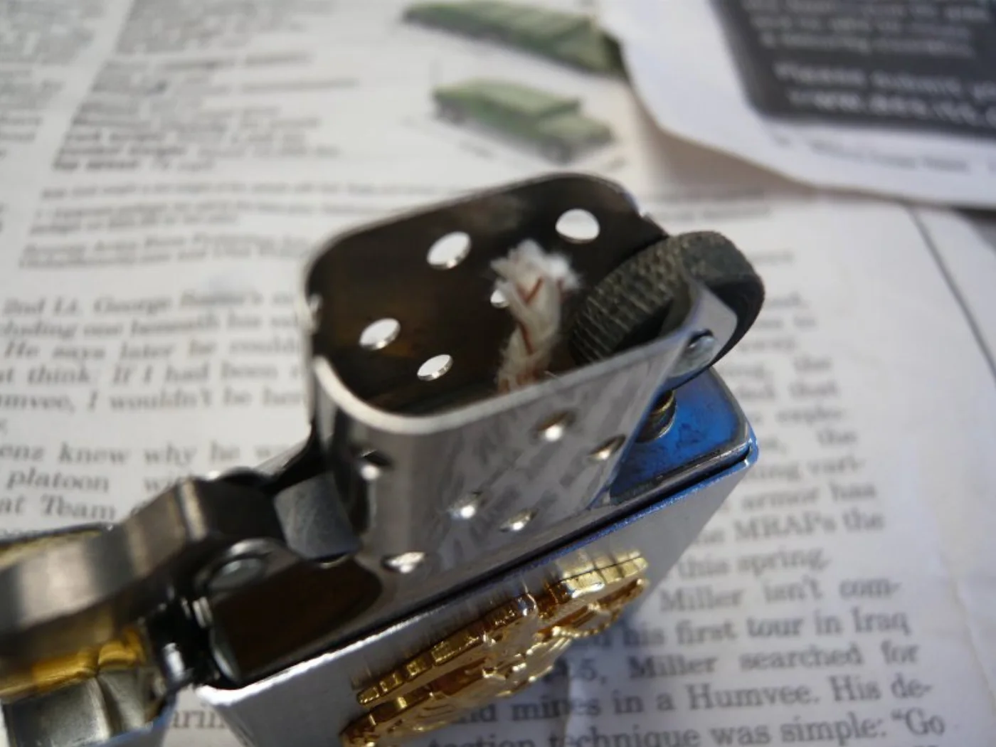 ミリタリーショップ 南国百貨店.COM|沖縄 Zippo USMC [D-624] - Zippo USMC未使用品 記録写真6