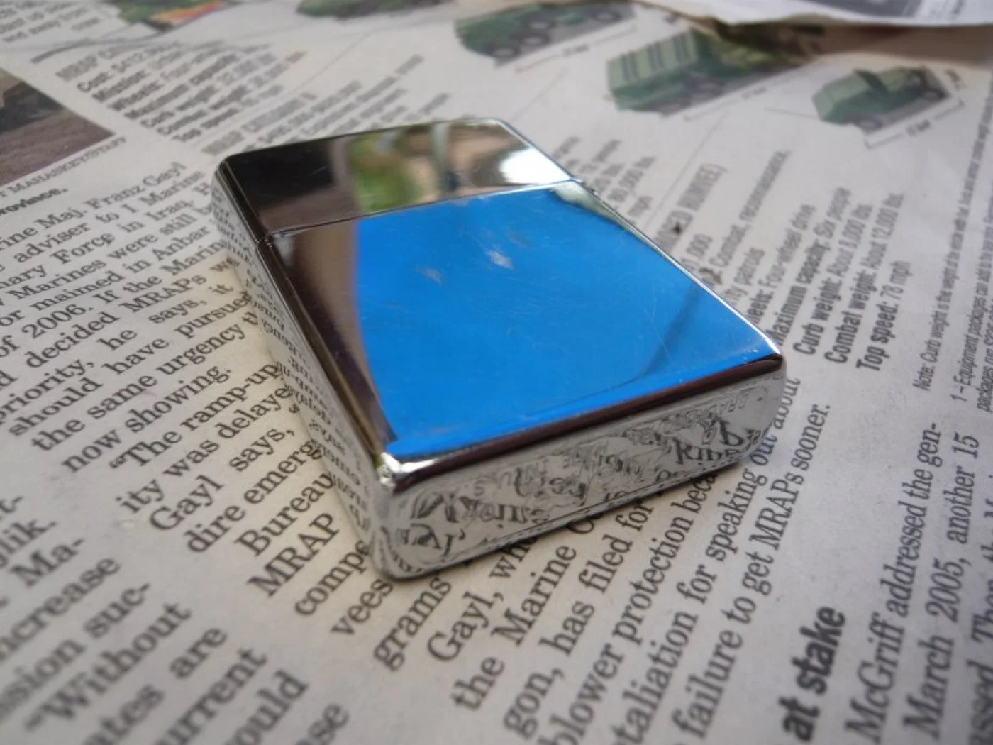 ミリタリーショップ 南国百貨店.COM|沖縄 Zippo MARINES [D-626] - Zippo MARINES 記録写真4