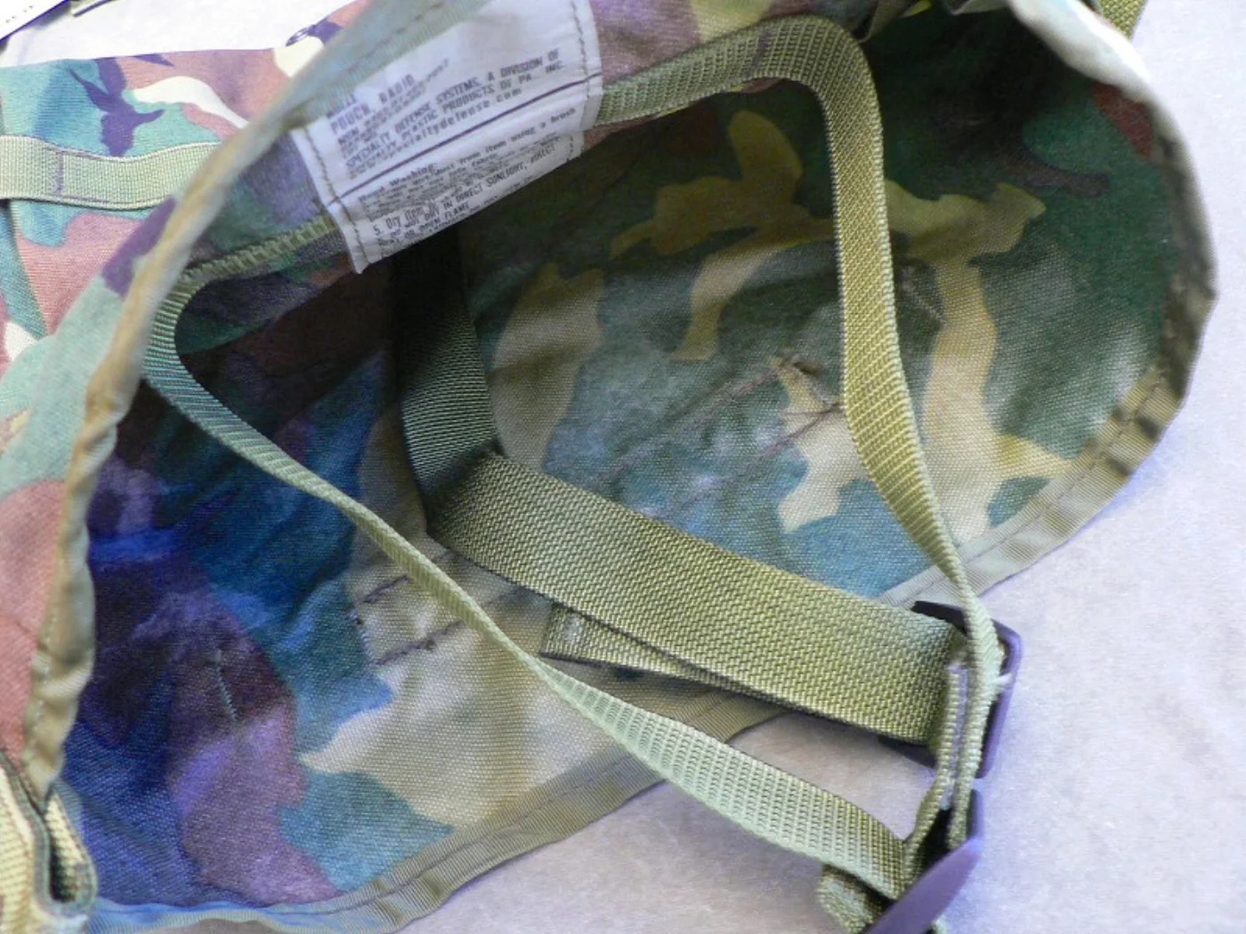 ミリタリーショップ 南国百貨店.COM|沖縄 MOLLE POUCH RADIO 極上品 [ZZ C-1009] - M 記録写真6