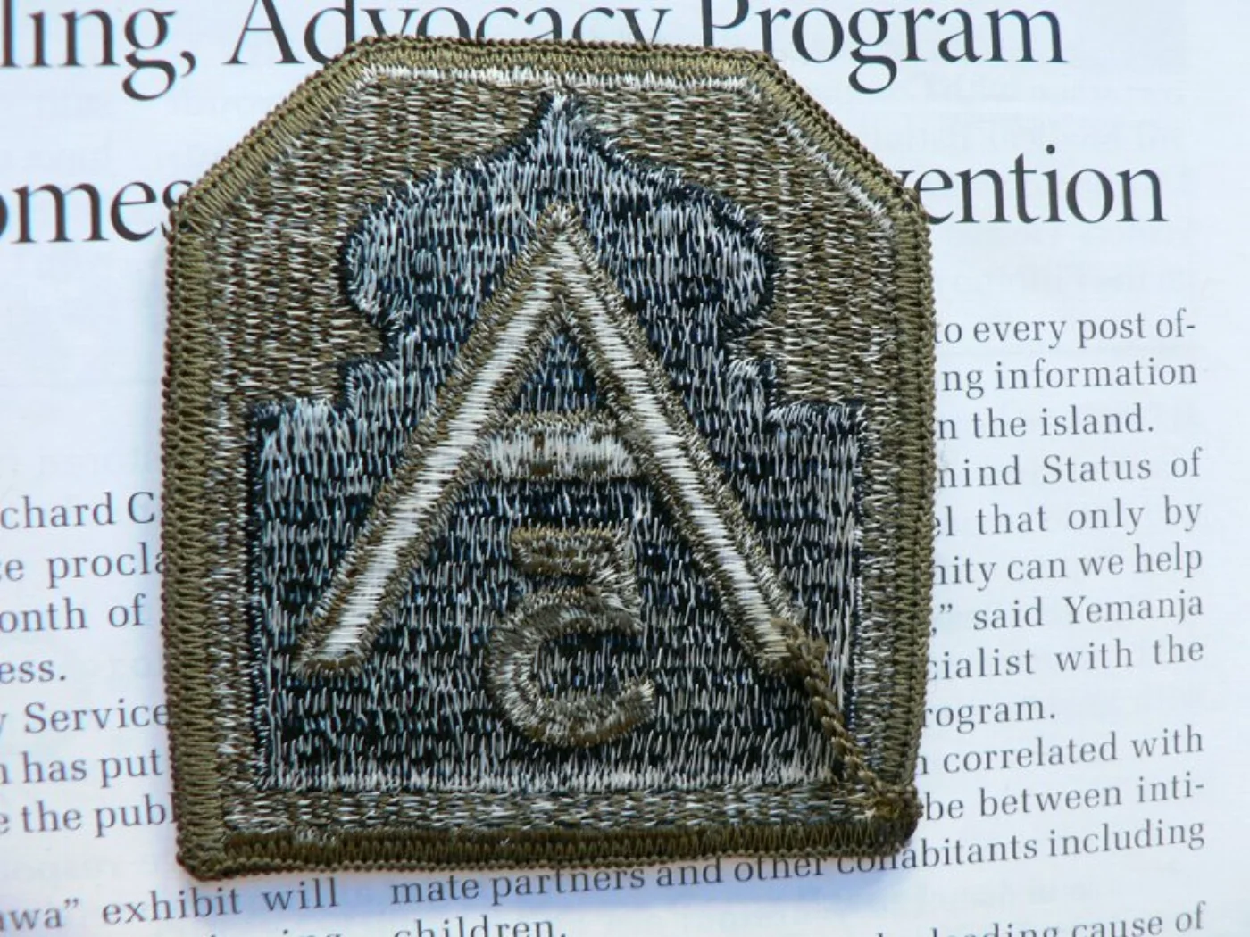 ミリタリーショップ 南国百貨店.COM|沖縄 ミリタリーワッペン・パッチ [Y-231] - 沖縄米軍放出品、嘉手納基地 記録写真3