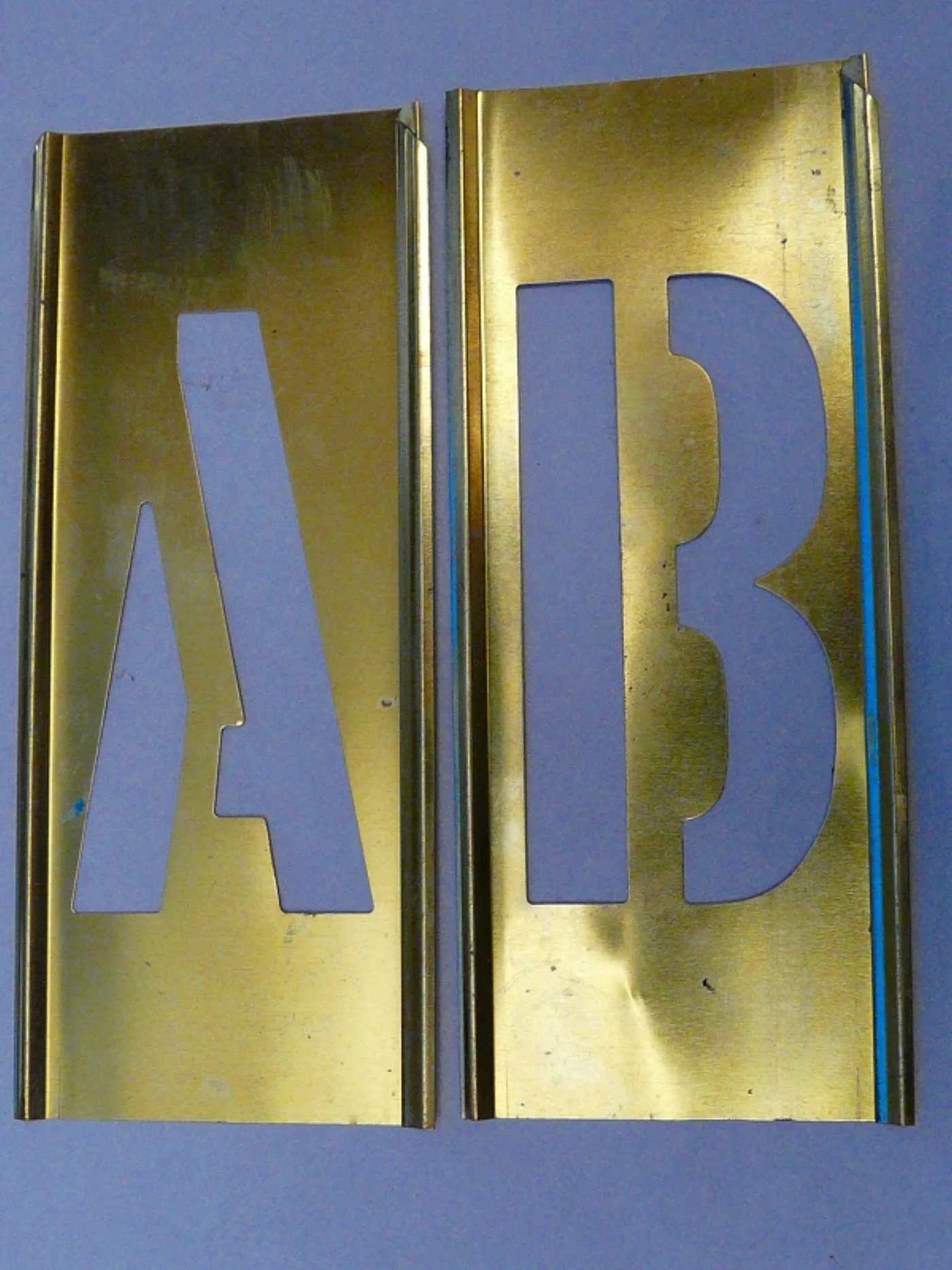 ミリタリーショップ 南国百貨店.COM|沖縄 ステンシルプレート 中古 5 x 13cm [Z D-1343] - ステ 記録写真3