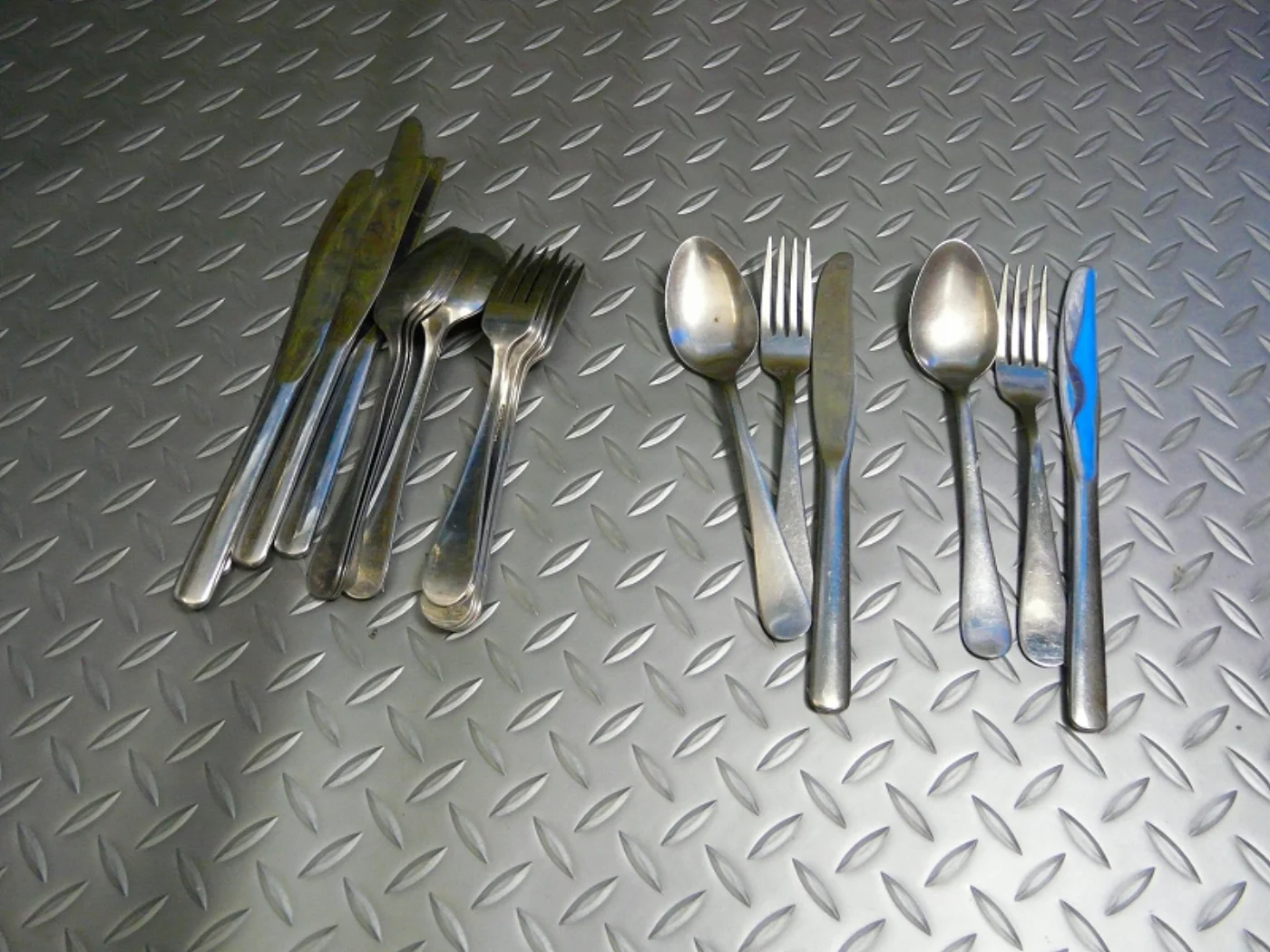 ミリタリーショップ 南国百貨店.COM|沖縄 昔のMRE付属 ナイフ、スプーン、ナイフの３点セット 未使用 [Z D-1 記録写真5