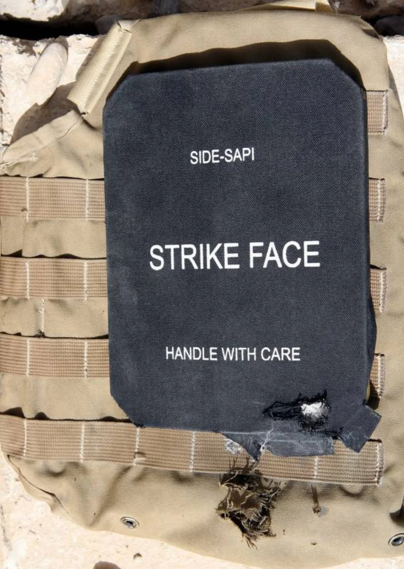 ミリタリーショップ 南国百貨店.COM|沖縄 防弾 セラミックプレート 7.62mm APM2 Protection 2 記録写真2