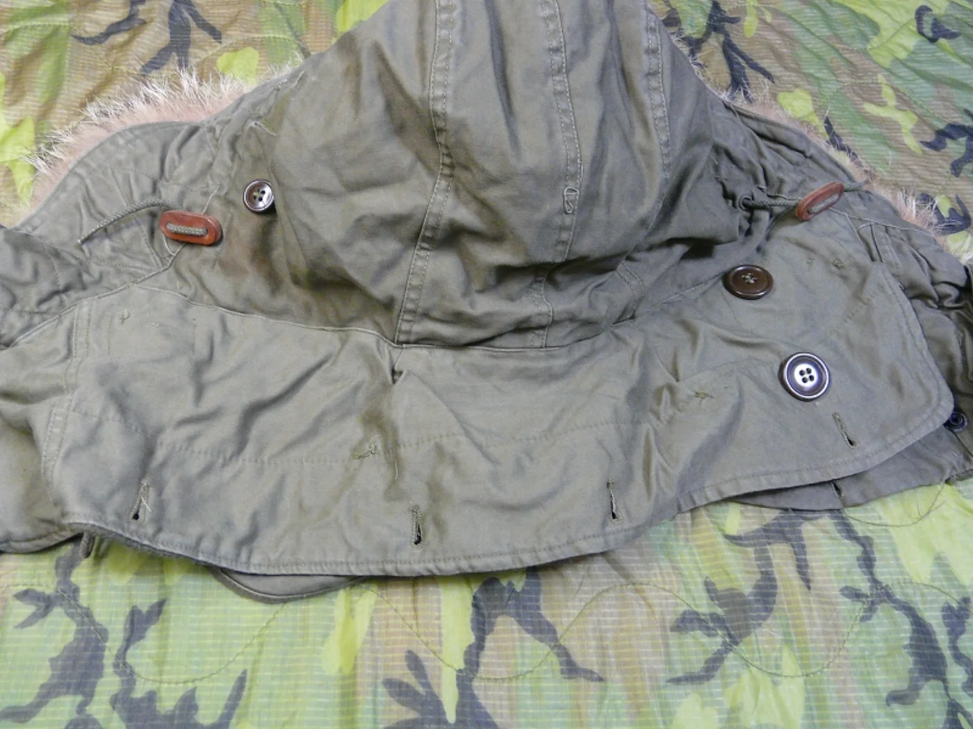 ミリタリーショップ 南国百貨店.COM|沖縄 PARKA MANS M-65＋コヨーテフード [Z E-992＋M65モ 記録写真7