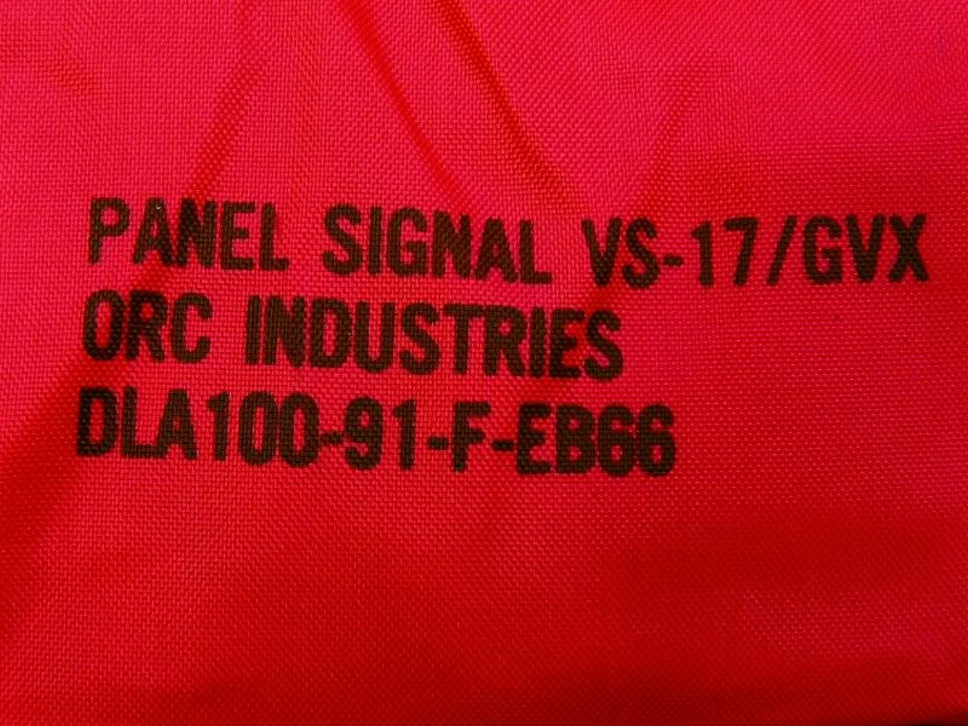 ミリタリーショップ 南国百貨店.COM|沖縄 U.S.ARMY PANEL SIGNAL VS-17/GVX [C-11 記録写真6