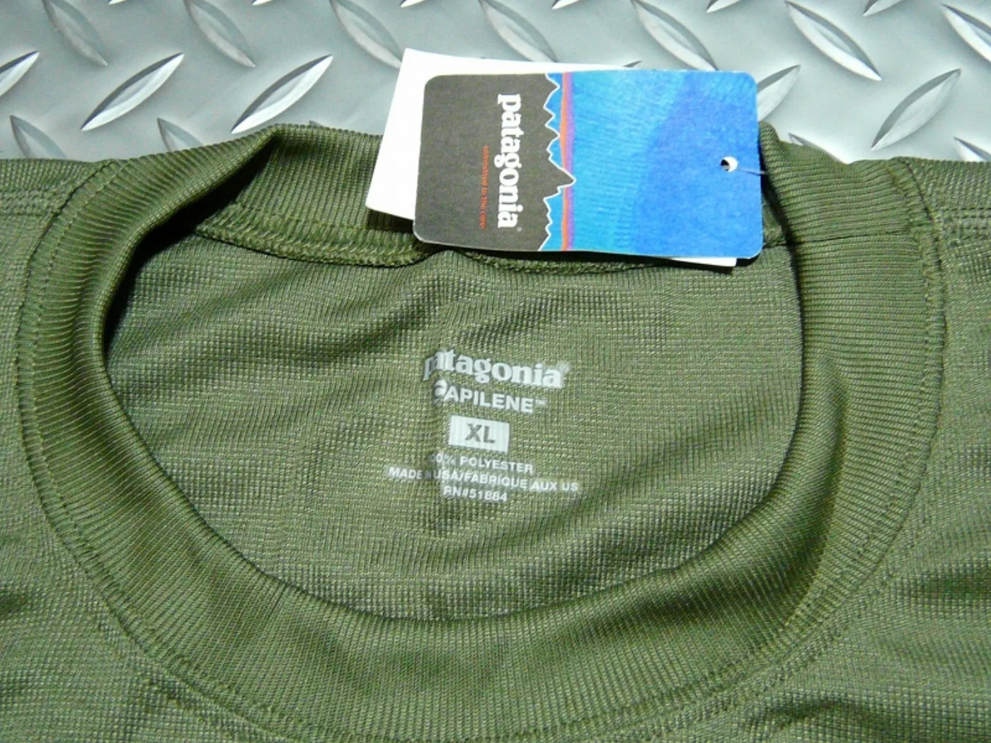 ミリタリーショップ 南国百貨店.COM|沖縄 patagonia製 長袖Tシャツ XL 新品 [Q-273] - pat 記録写真4