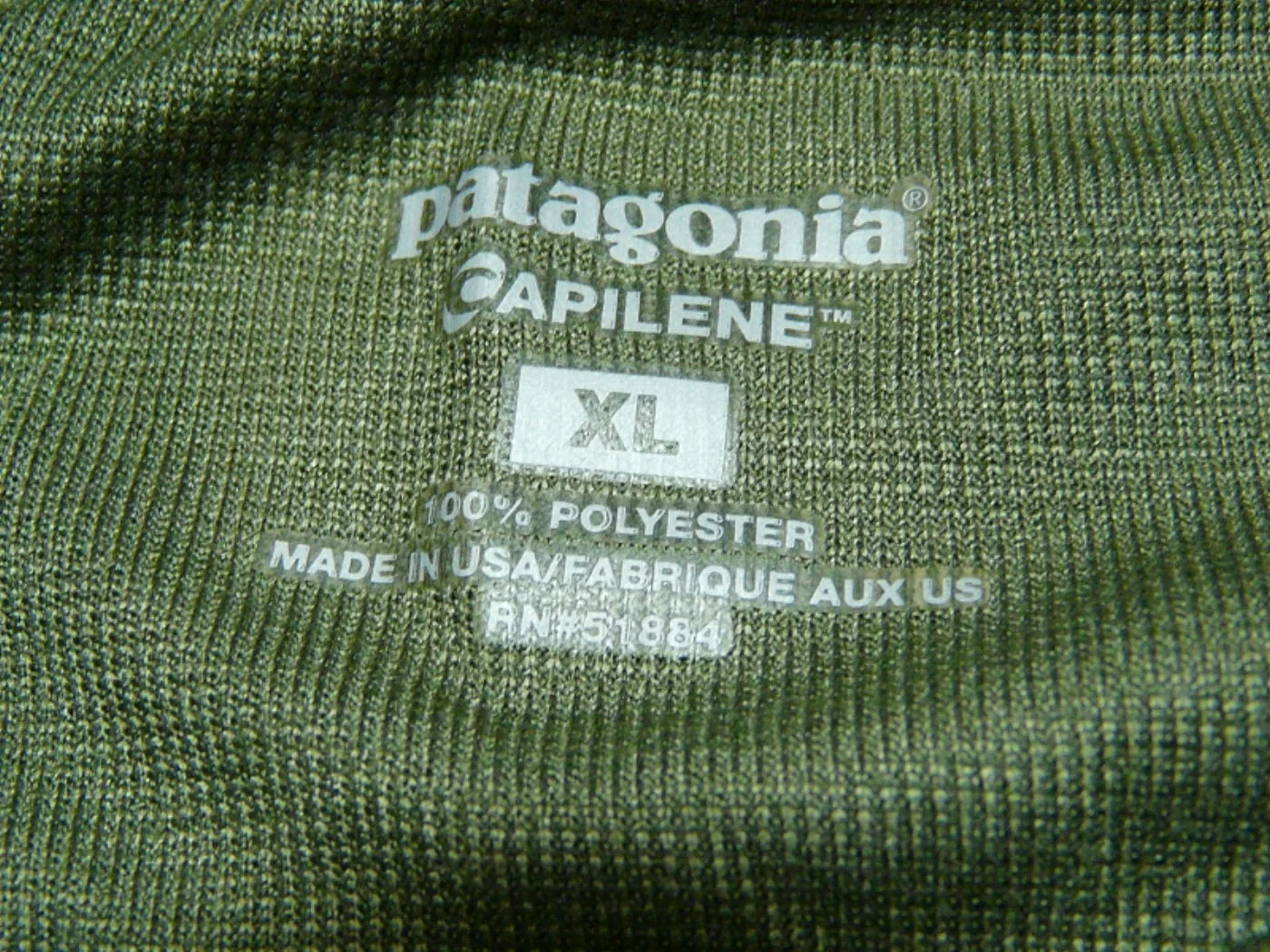 ミリタリーショップ 南国百貨店.COM|沖縄 patagonia製 長袖Tシャツ XL 新品 [Q-273] - pat 記録写真5