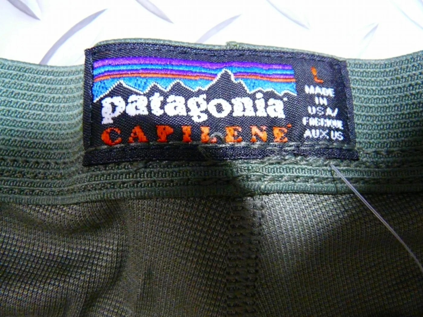 ミリタリーショップ 南国百貨店.COM|沖縄 patagonia製 アンダーウェア パンツ L 新品 [Q-274] - 記録写真8