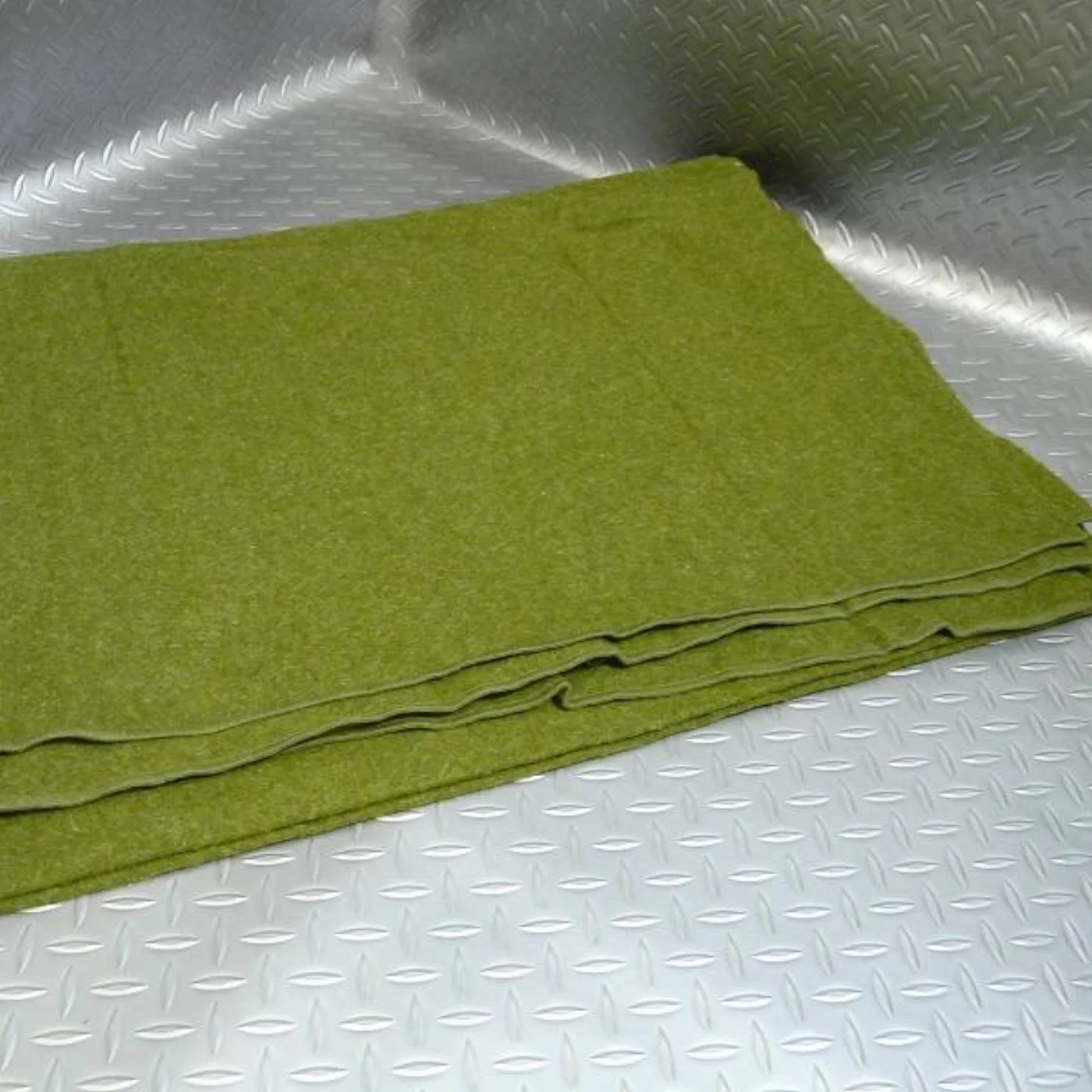 ミリタリーショップ 南国百貨店.COM|沖縄 米軍毛布 BLANKET BED WOOL デッドストック品 [A-521 記録写真2