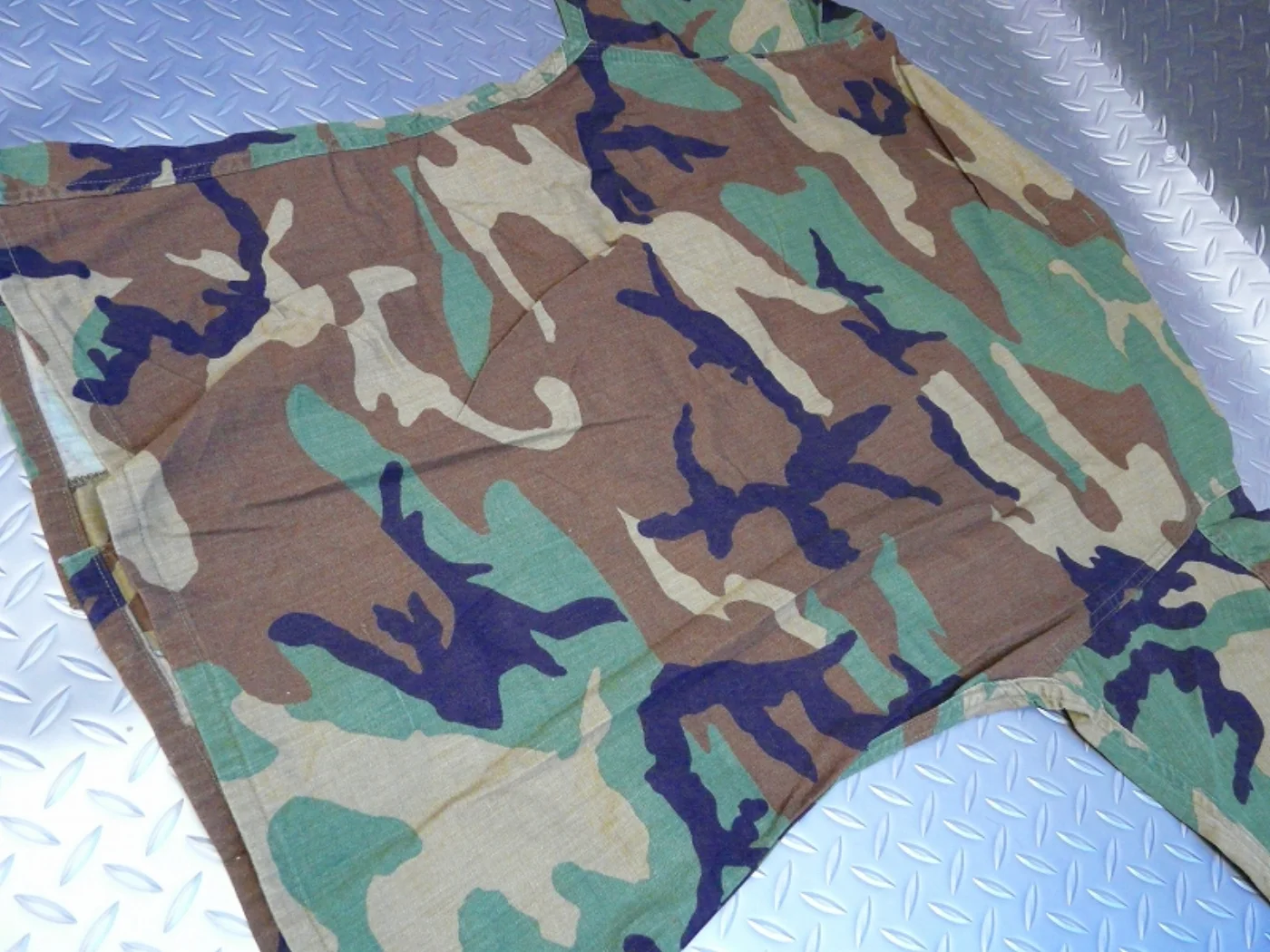 ミリタリーショップ 南国百貨店.COM|沖縄 BDU ジャケット ウッドランド Rip-Stop S-R [Z-1256 記録写真6