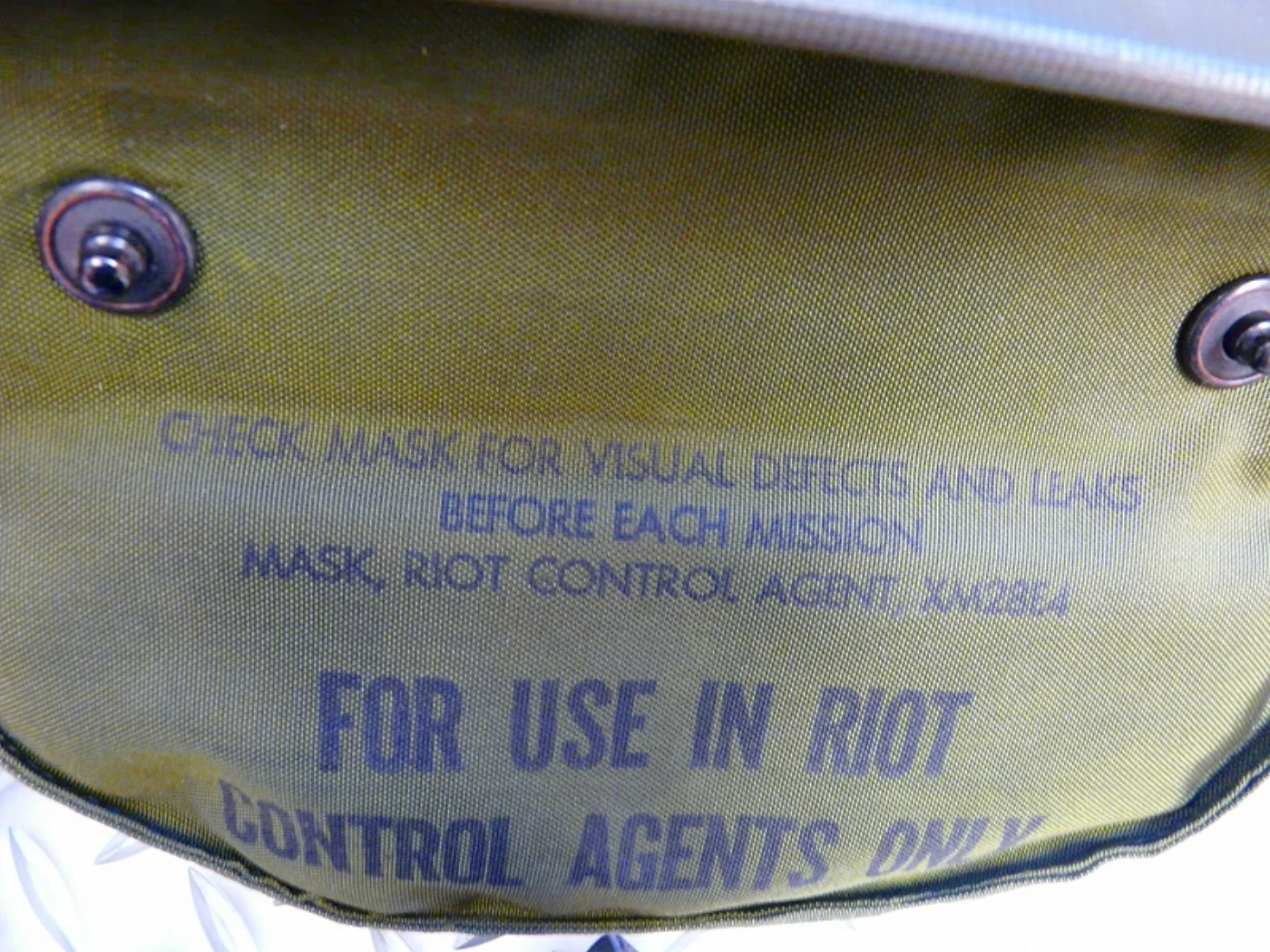 ミリタリーショップ 南国百貨店.COM|沖縄 CHECK MASK FOR VISUAL DEFECTS AND LEA 記録写真5