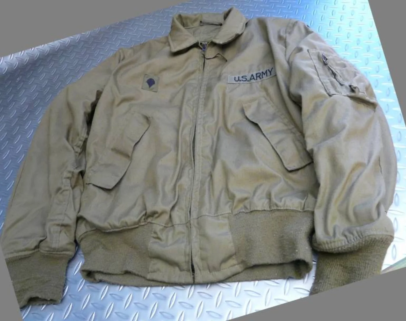 ミリタリーショップ 南国百貨店.COM|沖縄 CVC JACKET タンカースジャケット M-L U.S.ARMY [G 記録写真3