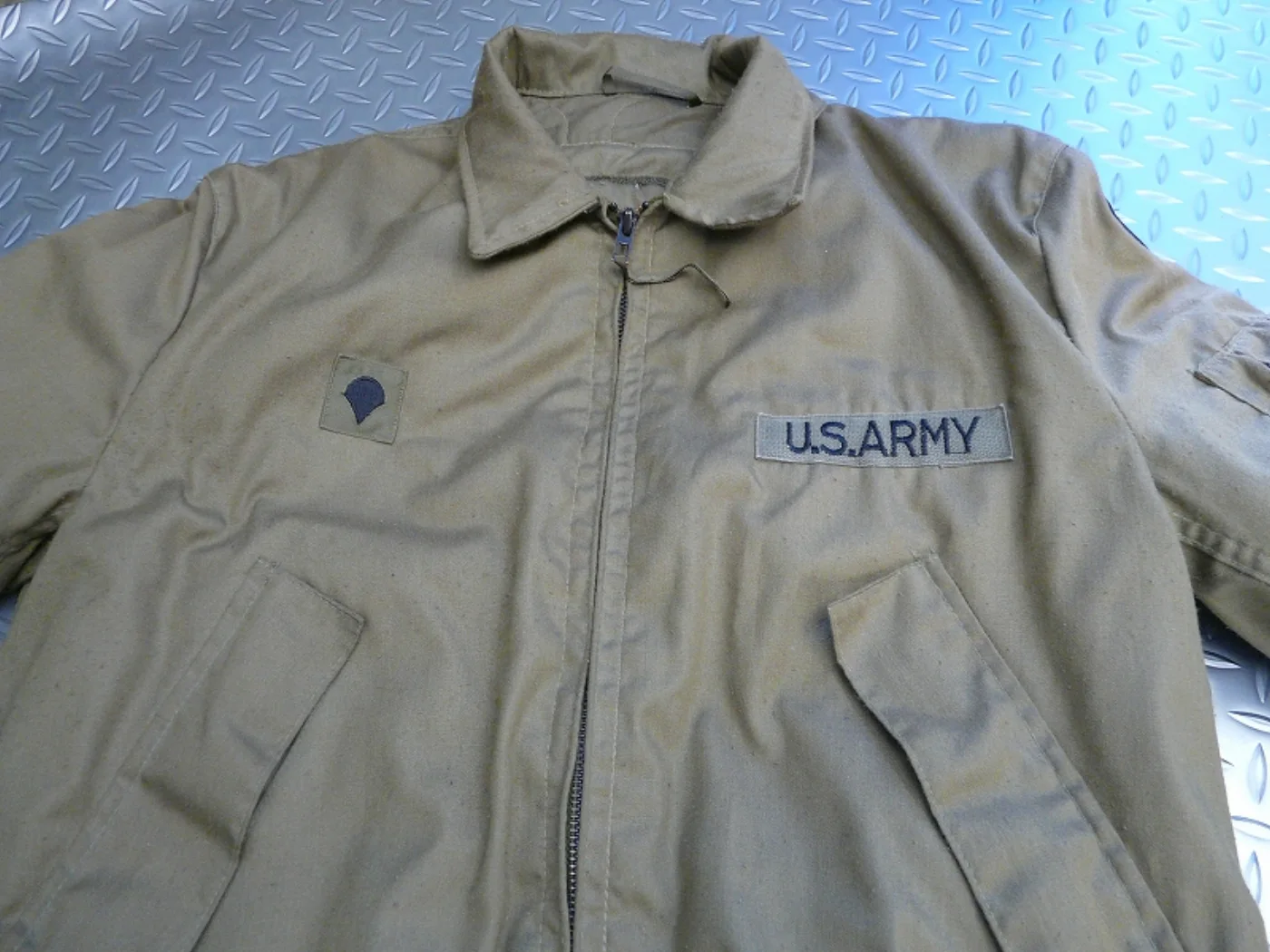 ミリタリーショップ 南国百貨店.COM|沖縄 CVC JACKET タンカースジャケット M-L U.S.ARMY [G 記録写真4