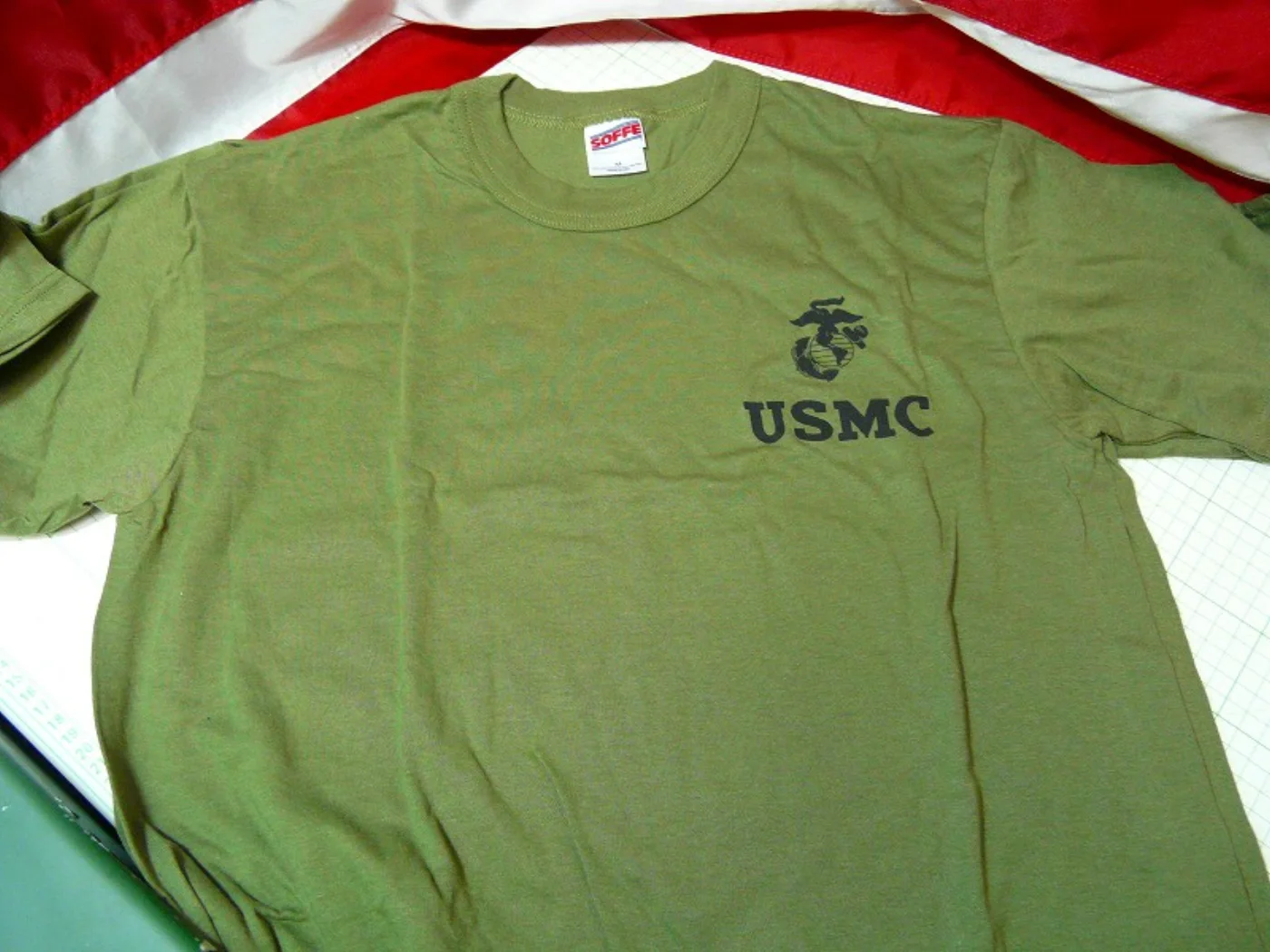 ミリタリーショップ 南国百貨店.COM|沖縄 USMC 海兵隊 Tシャツ 実物 新品 -M- [Q-222] - USM 記録写真3