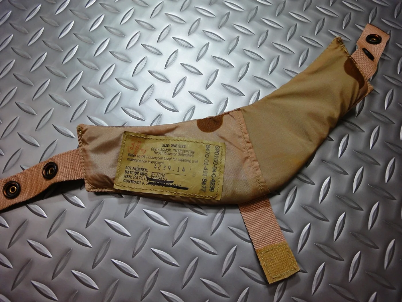 ミリタリーショップ 南国百貨店.COM|沖縄 BODY ARMOR INTERCEPTOR パーツ デザート [Z Q- 記録写真3