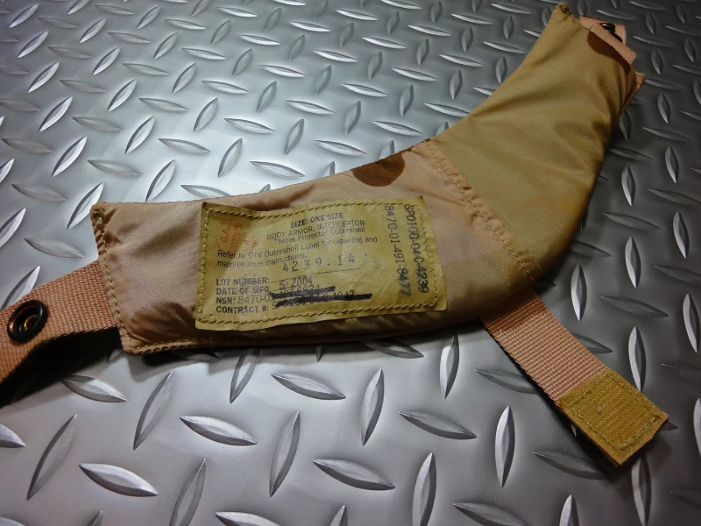 ミリタリーショップ 南国百貨店.COM|沖縄 BODY ARMOR INTERCEPTOR パーツ デザート [Z Q- 記録写真5
