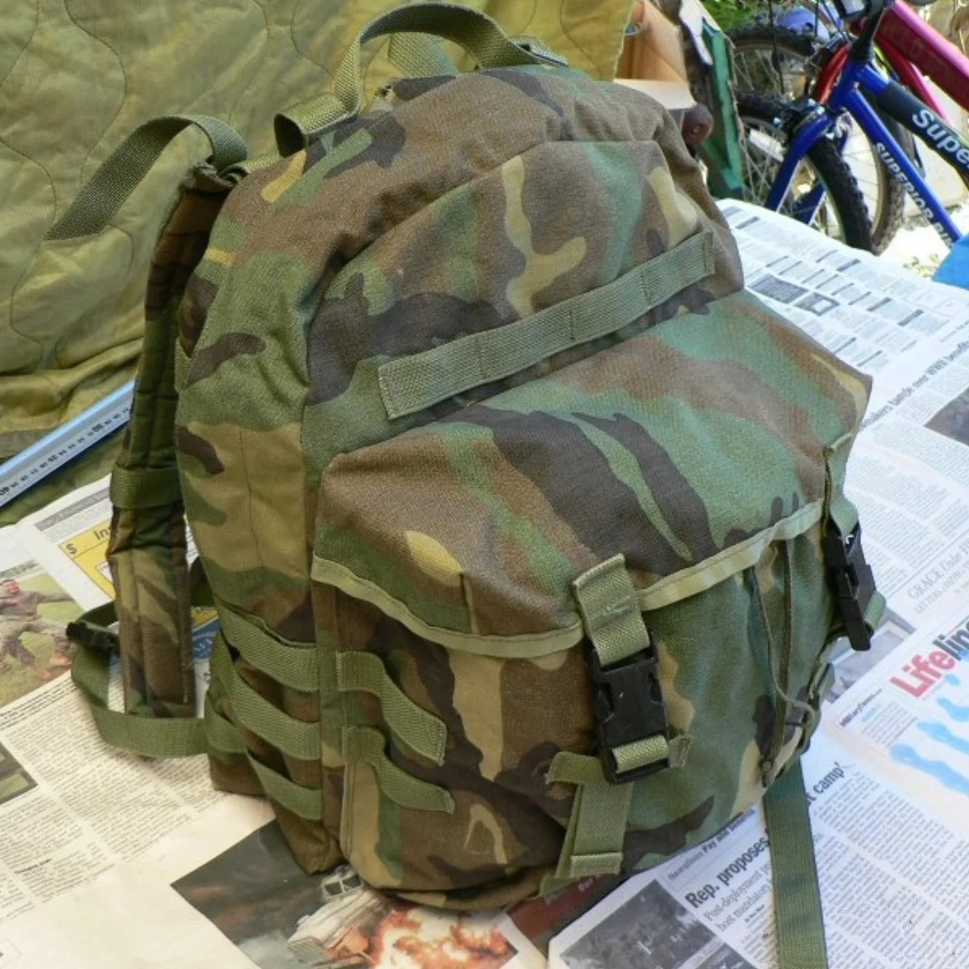 ミリタリーショップ 南国百貨店.COM|沖縄 MOLLE PACK,PATROL [F-345] - MOLLE PAC 記録写真2
