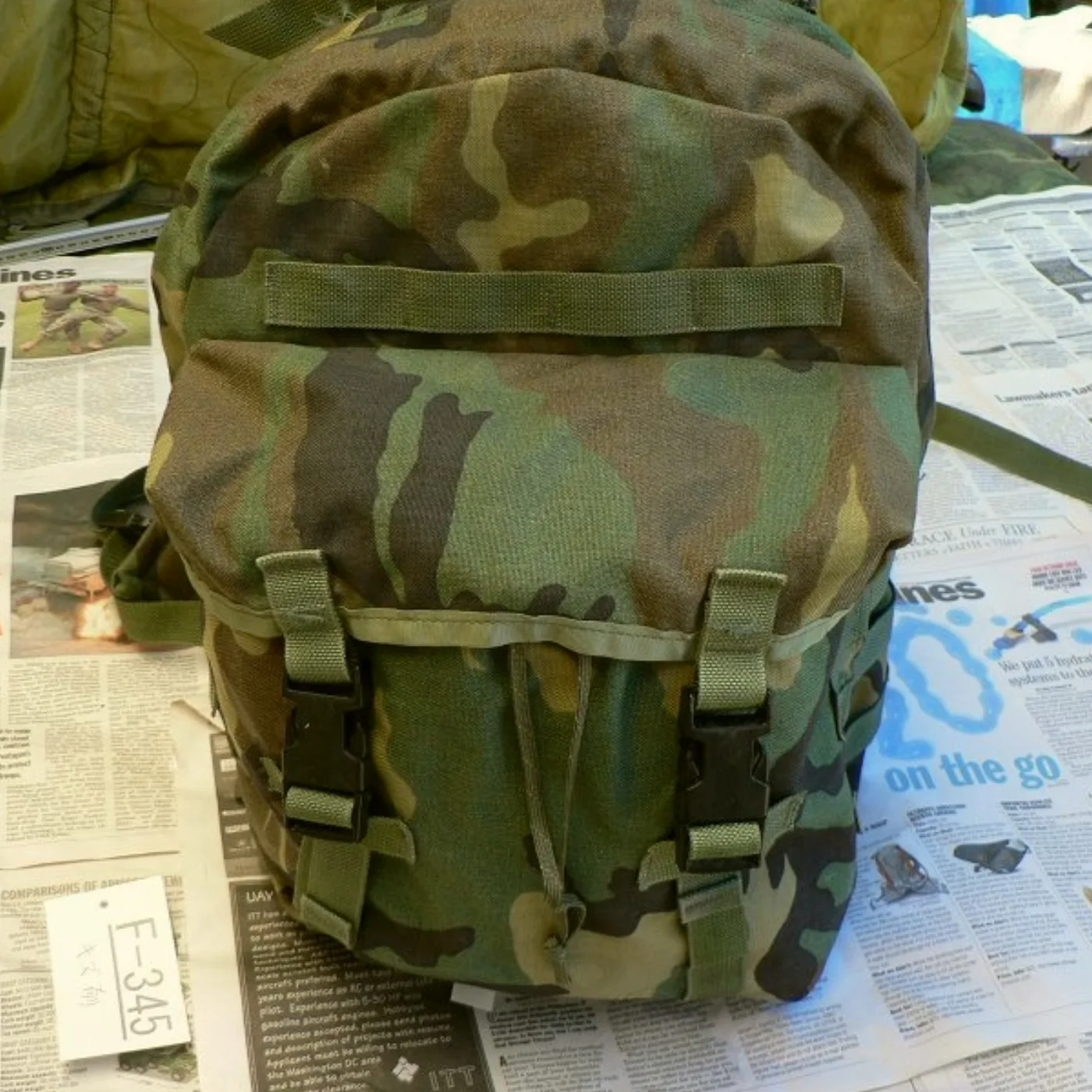 ミリタリーショップ 南国百貨店.COM|沖縄 MOLLE PACK,PATROL [F-345] - MOLLE PAC 記録写真3