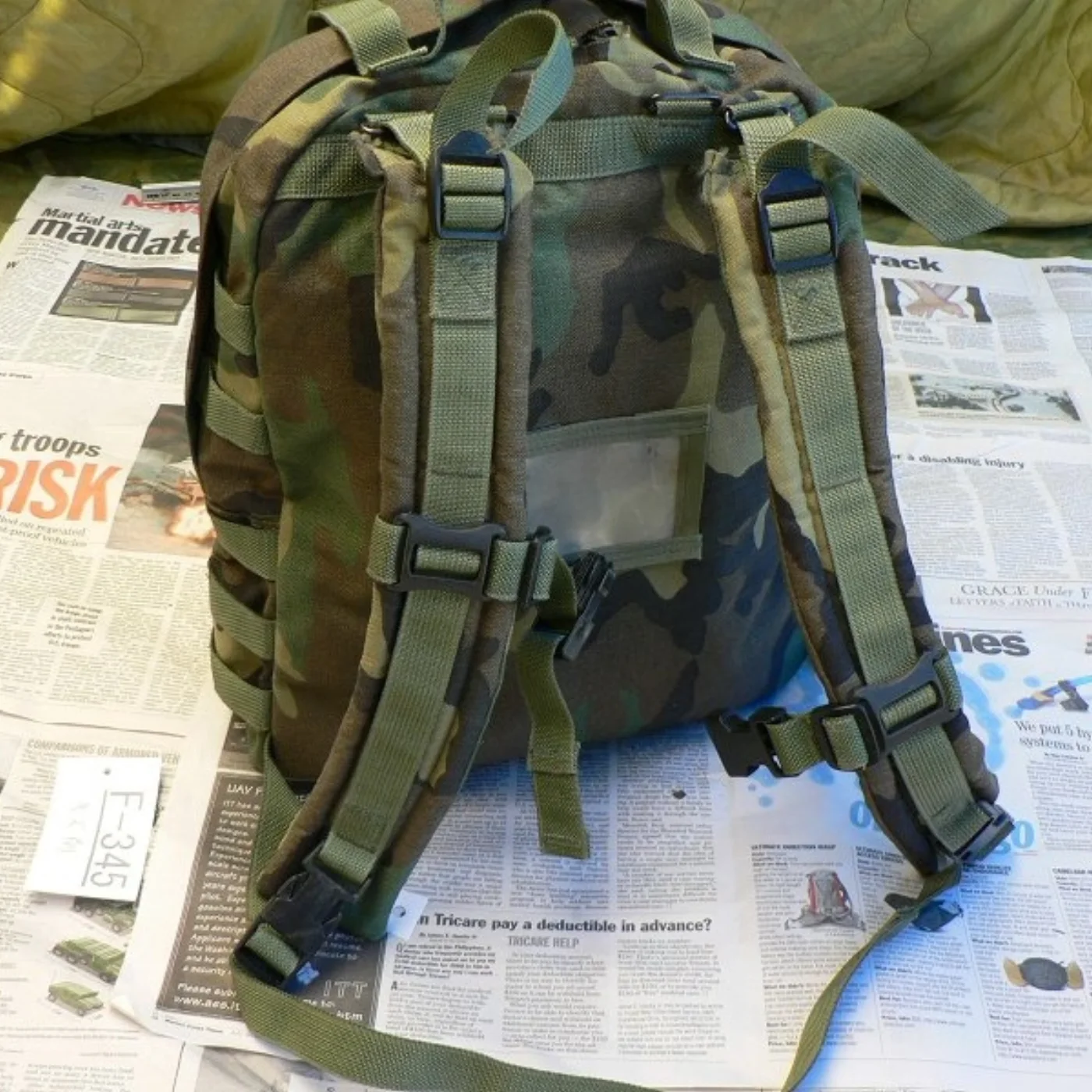 ミリタリーショップ 南国百貨店.COM|沖縄 MOLLE PACK,PATROL [F-345] - MOLLE PAC 記録写真4
