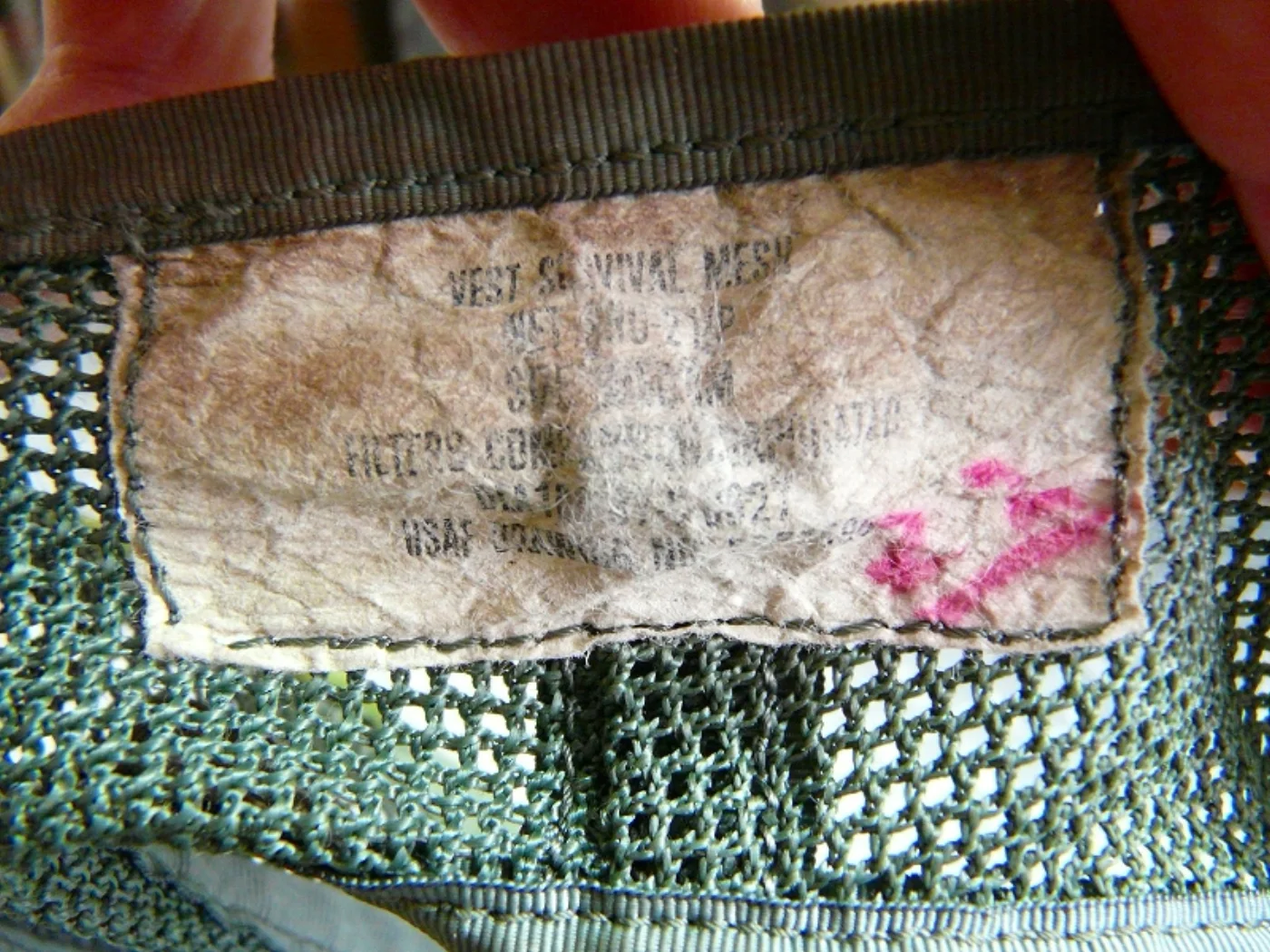 ミリタリーショップ 南国百貨店.COM|沖縄 U.S.AIR FORCE Survival Vest サバイバルベスト 記録写真7