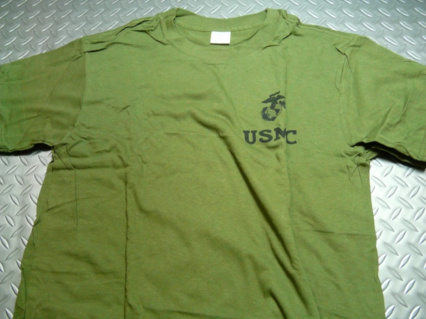 ミリタリーショップ 南国百貨店.COM|沖縄 USMC 海兵隊官給品Tシャツ 米軍実物 -M- [Q-309] - US 記録写真2