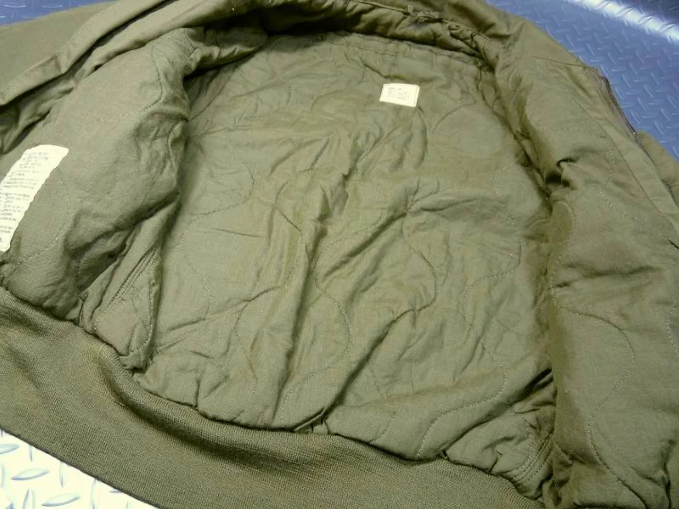 ミリタリーショップ 南国百貨店.COM|沖縄 CVC JACKET タンカースジャケット M-L デッドストック品 [Z 記録写真7
