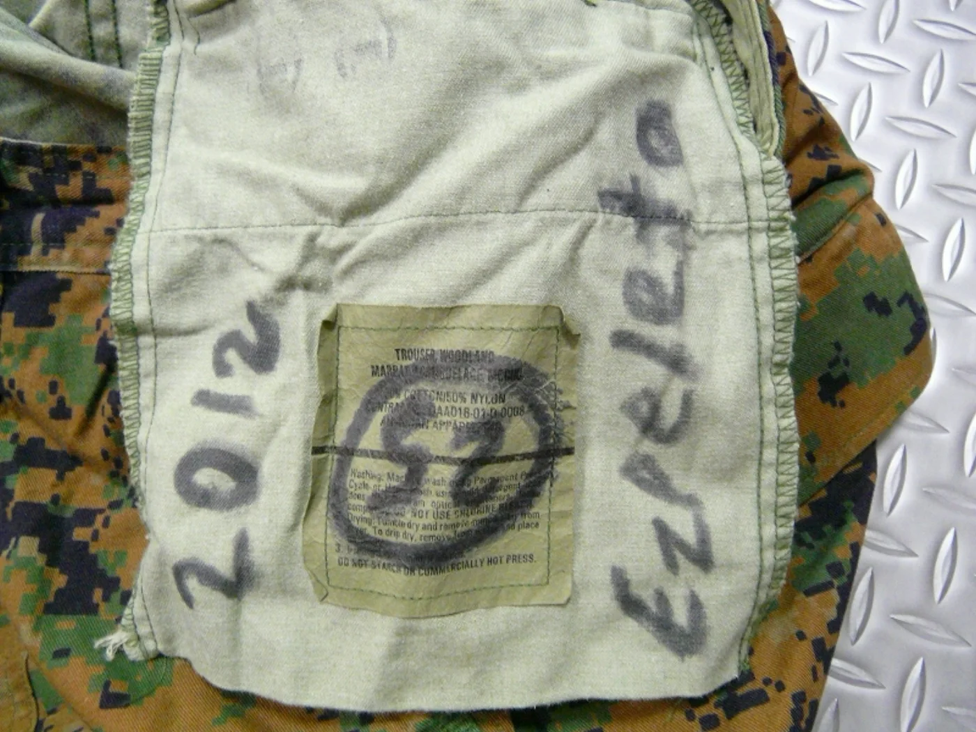 ミリタリーショップ 南国百貨店.COM|沖縄 マーパット ウッドランド パンツ M-S USMC 海兵隊 新型迷彩 [Z 記録写真8