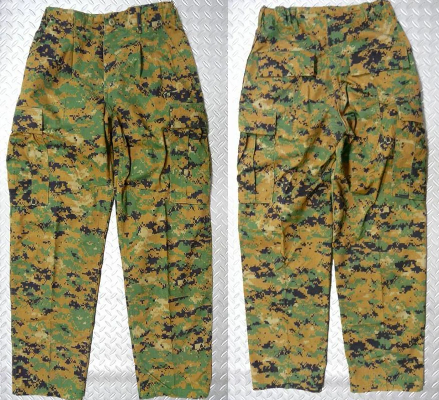 ミリタリーショップ 南国百貨店.COM|沖縄 マーパット パンツ ウッドランド S-S 中古良品 [Q-424] - マ 記録写真2