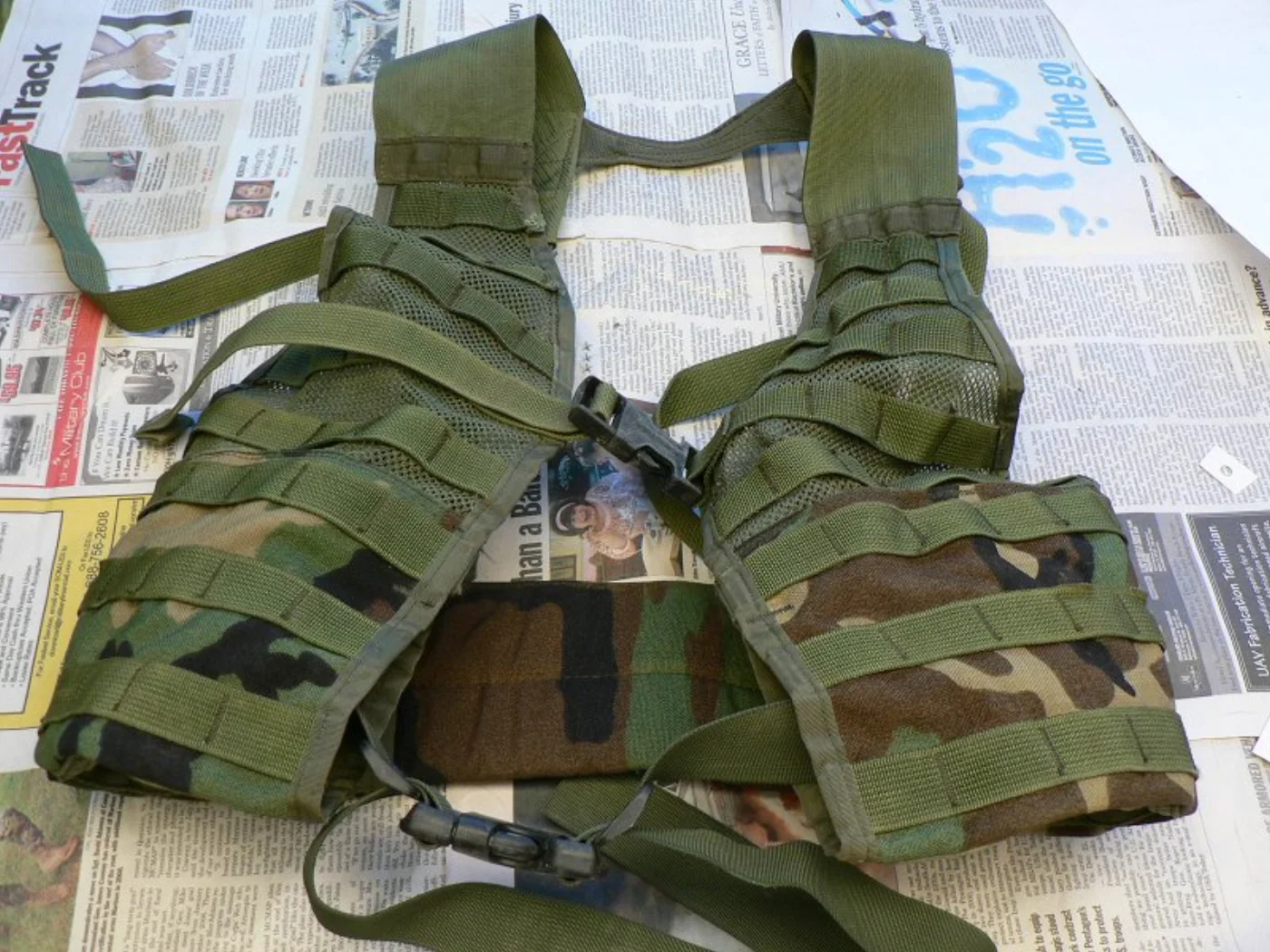 ミリタリーショップ 南国百貨店.COM|沖縄 MOLLE II VEST FIGHTING LOAD CARRIER 特 記録写真3