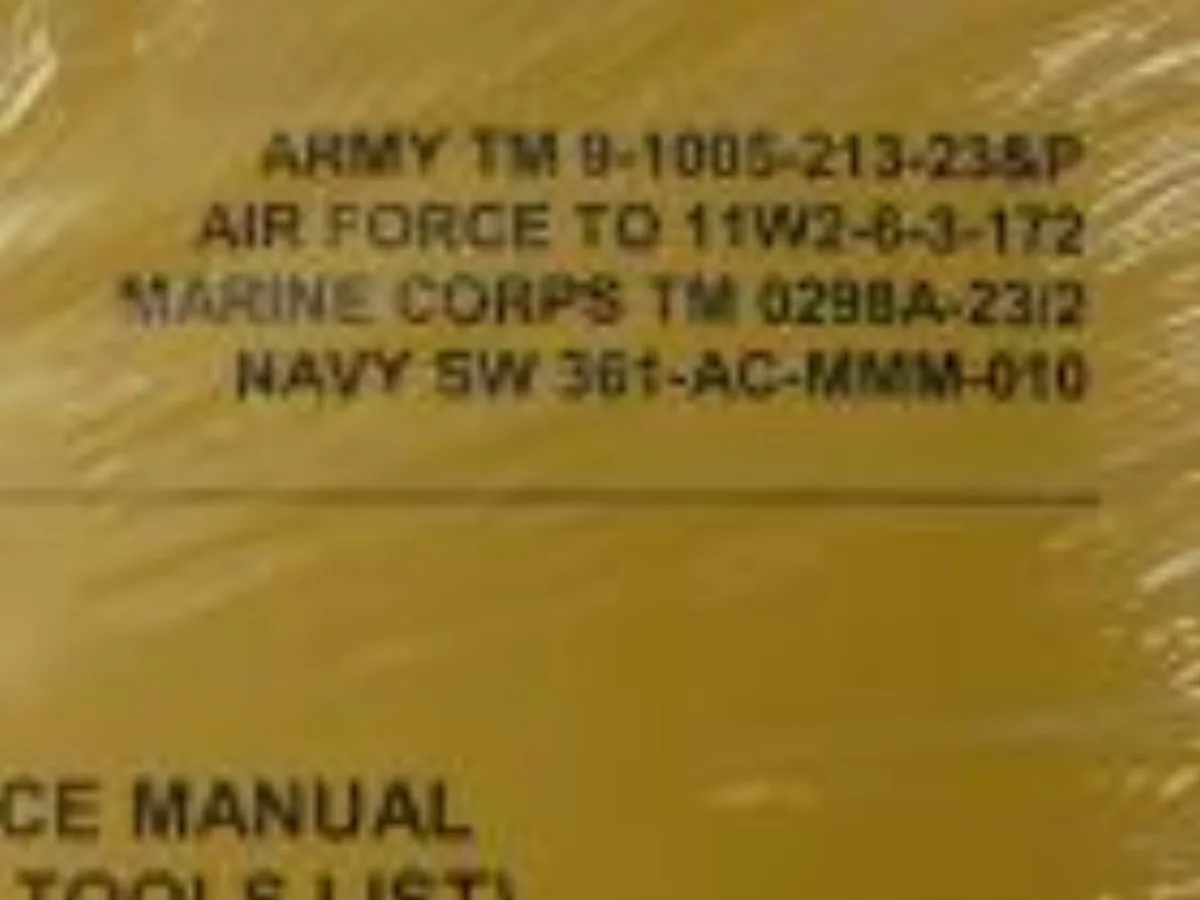 ミリタリーショップ 南国百貨店.COM|沖縄 M2 MACHINE GUN TECHNICAL MANUAL [FLIP 記録写真4