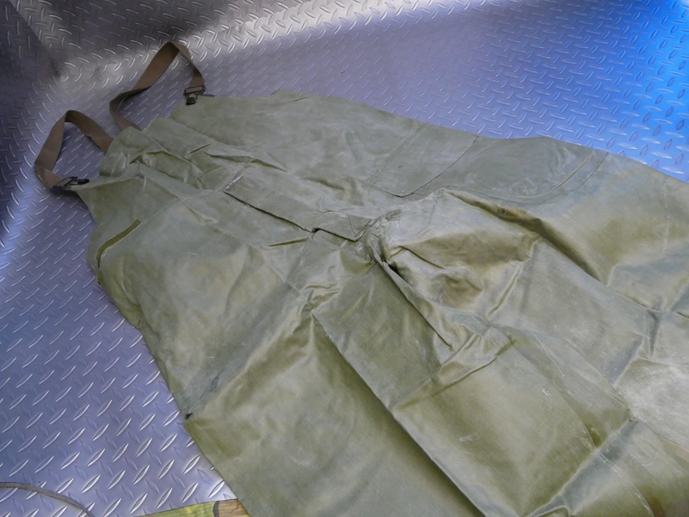 ミリタリーショップ 南国百貨店.COM|沖縄 OVERALLS WET WEATHER OD [K-316] - OVE 記録写真2