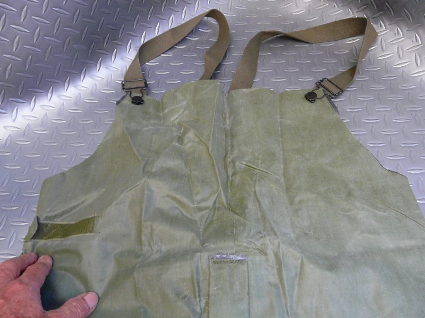 ミリタリーショップ 南国百貨店.COM|沖縄 OVERALLS WET WEATHER OD [K-316] - OVE 記録写真3