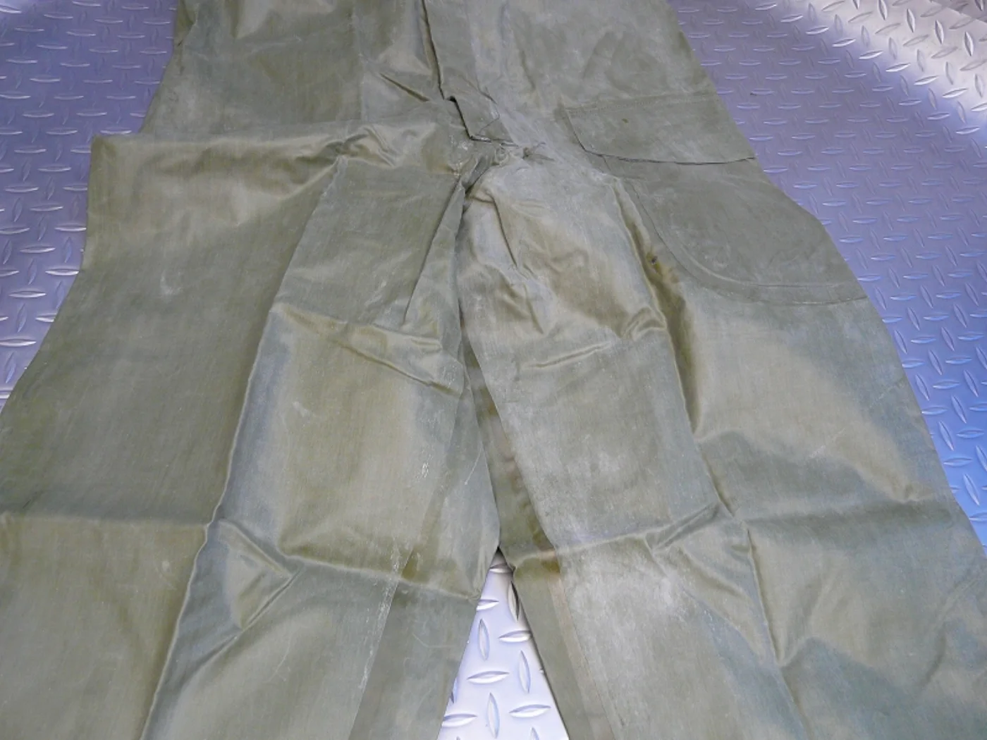 ミリタリーショップ 南国百貨店.COM|沖縄 OVERALLS WET WEATHER OD [K-316] - OVE 記録写真4