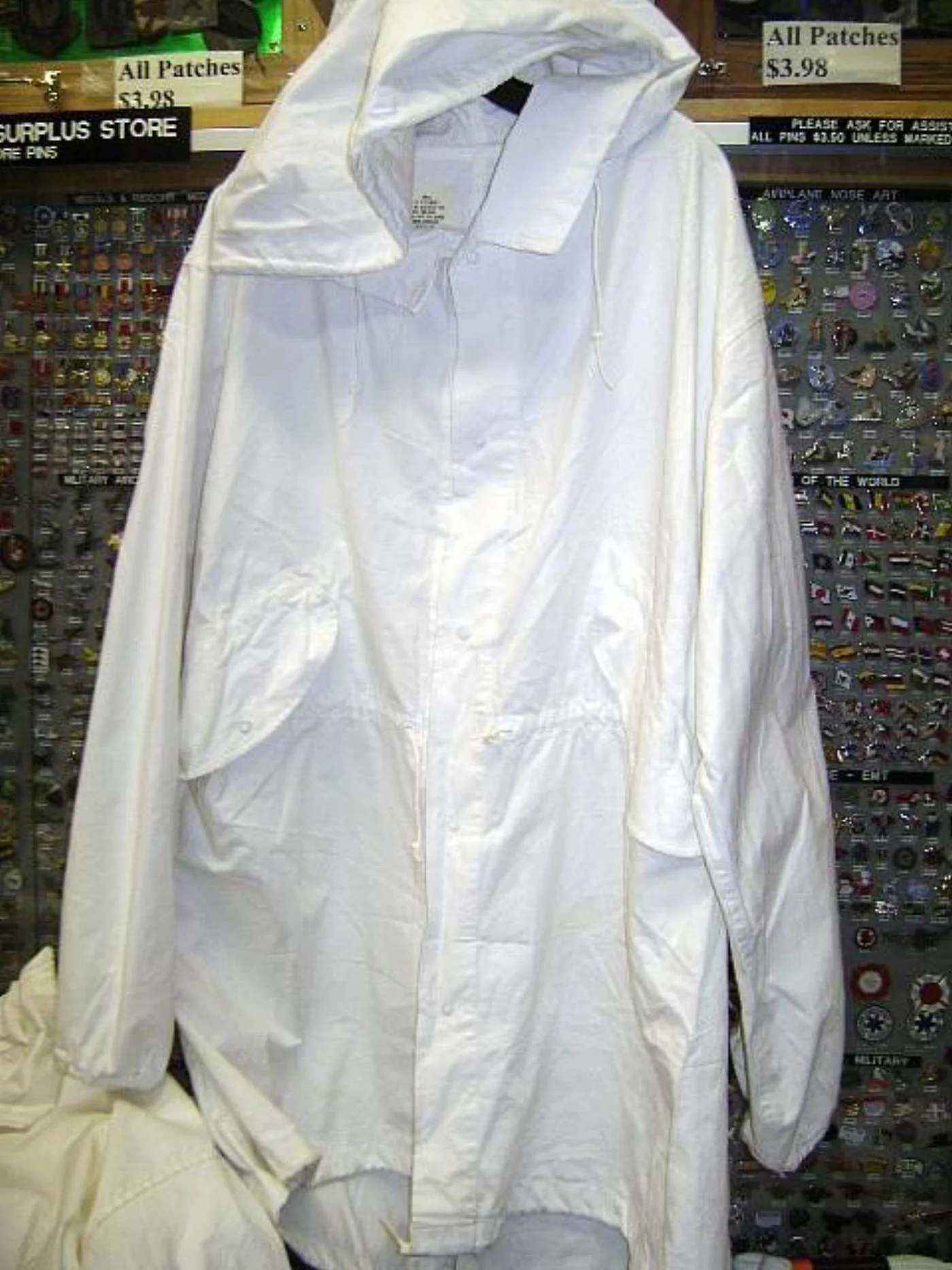 ミリタリーショップ 南国百貨店.COM|沖縄 スノーパーカー＋パンツ 新品 -L- [Z K-319+K-320] - 記録写真2