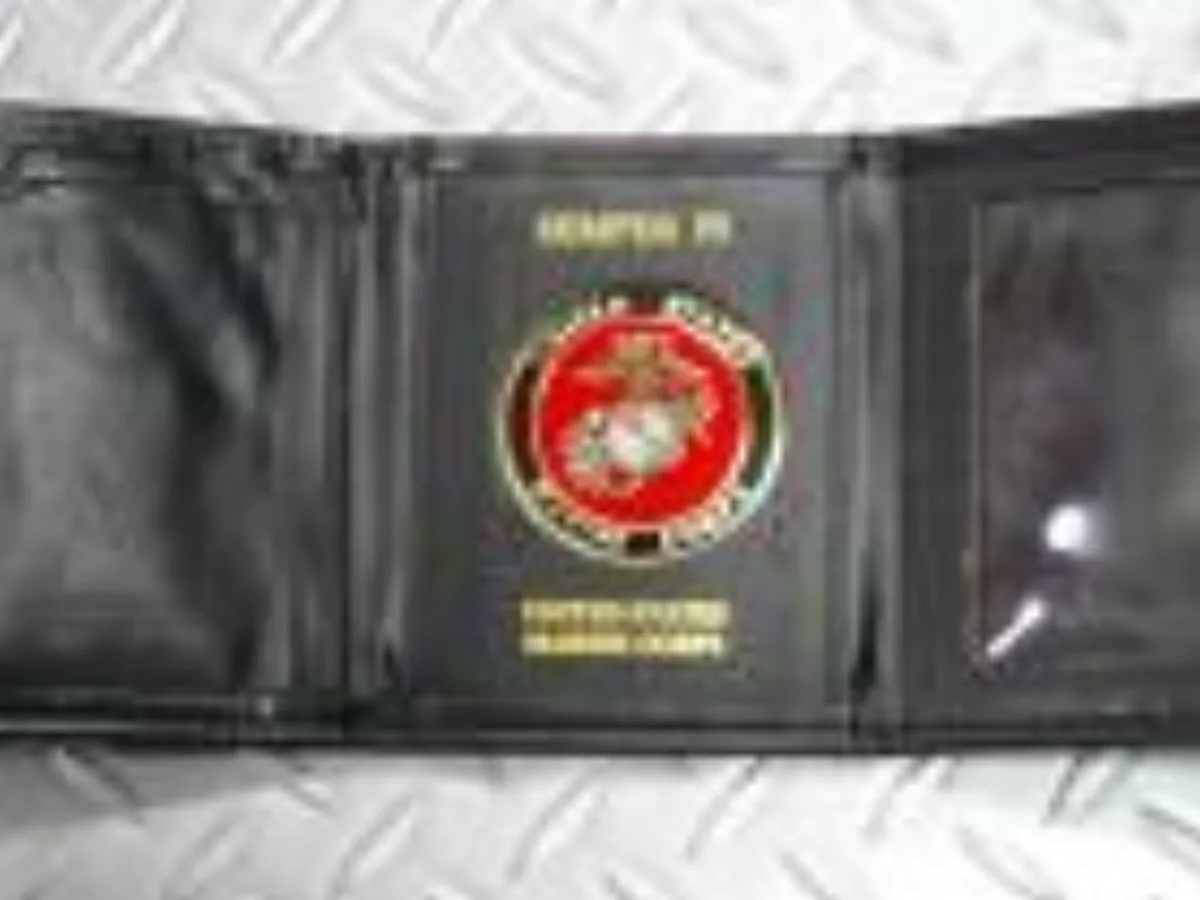 ミリタリーショップ 南国百貨店.COM|沖縄 USMC マリン 三つ折りパスケース 財布 [Q-440] - USMC 記録写真1